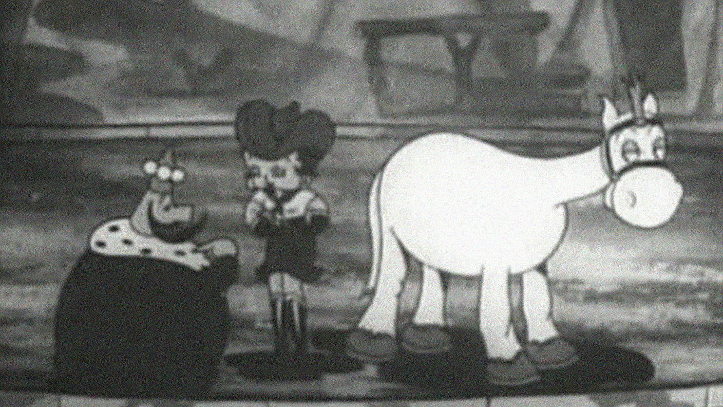 Backdrop for Betty Boop and the Little King