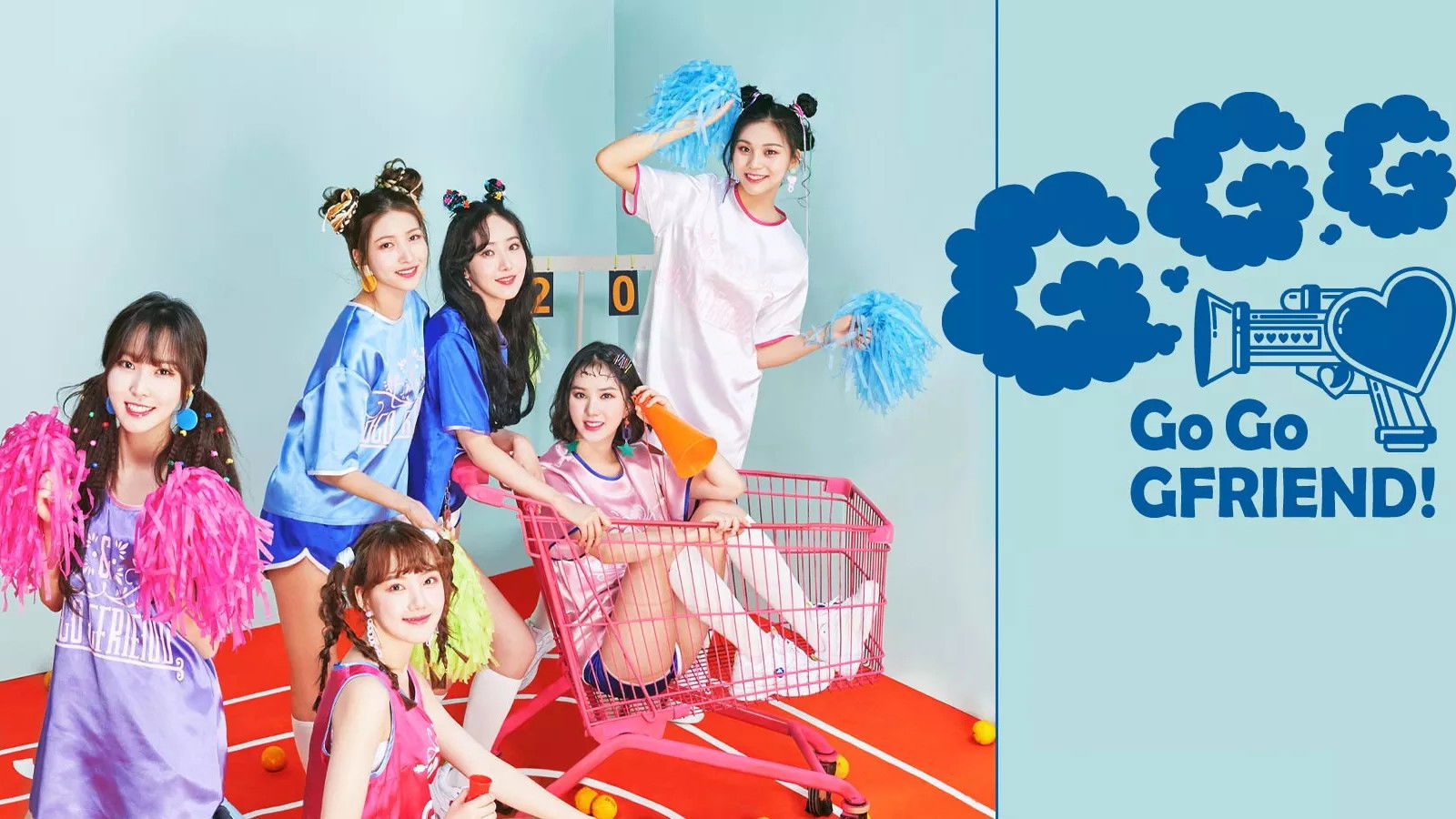 Backdrop for 2019 GFRIEND ASIA TOUR 'GO GO GFRIEND!'