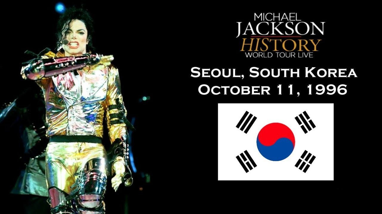 Backdrop for Michael Jackson: HIStory World Tour - Live in Seoul