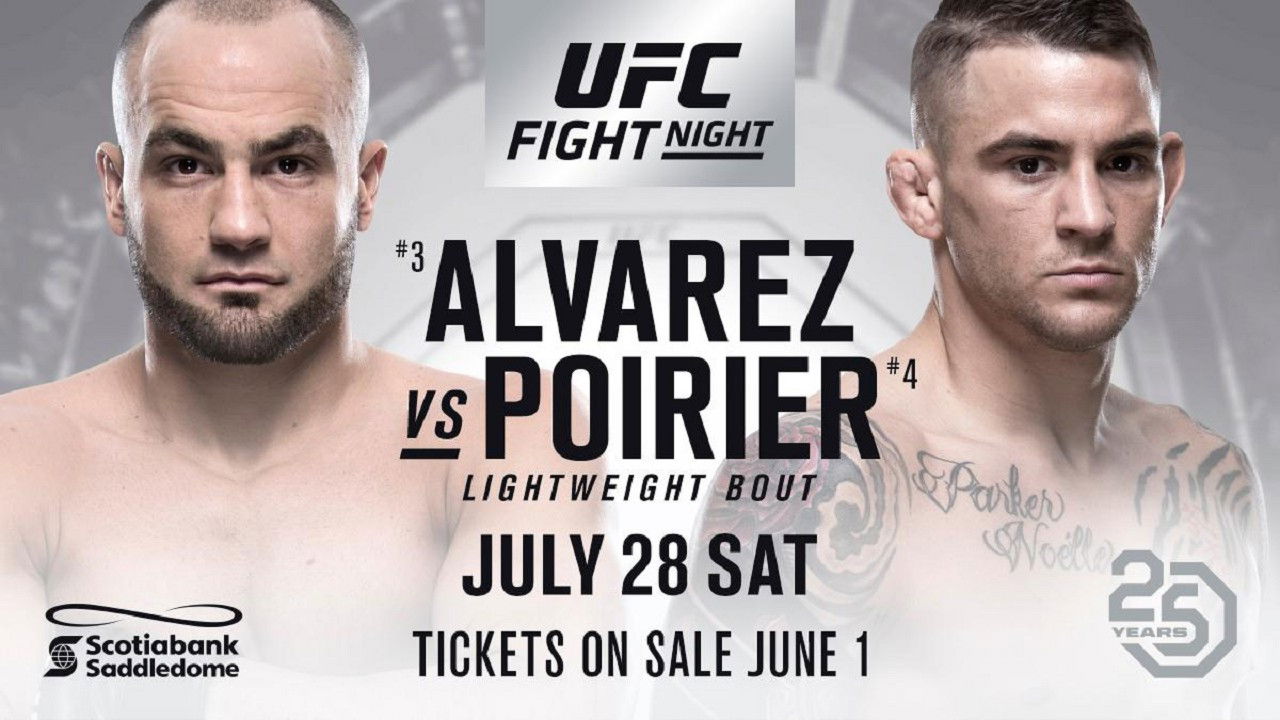 Backdrop for UFC on Fox 30: Alvarez vs. Poirier 2