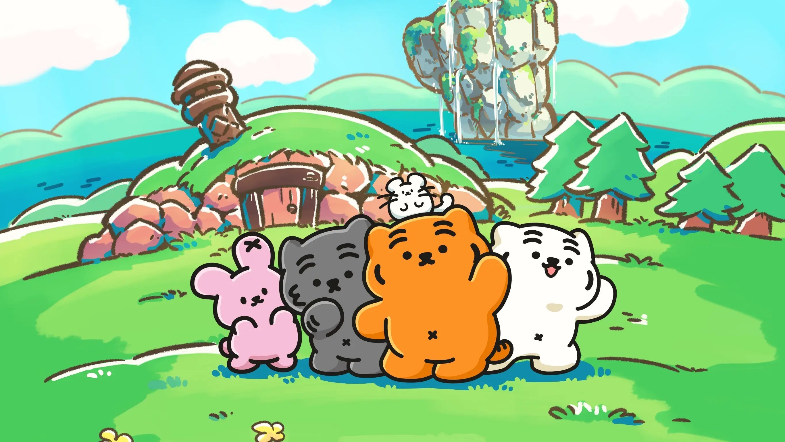 Backdrop for Muzik Tiger in the Forest