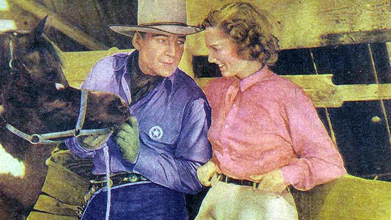 Backdrop for Law of the Texan