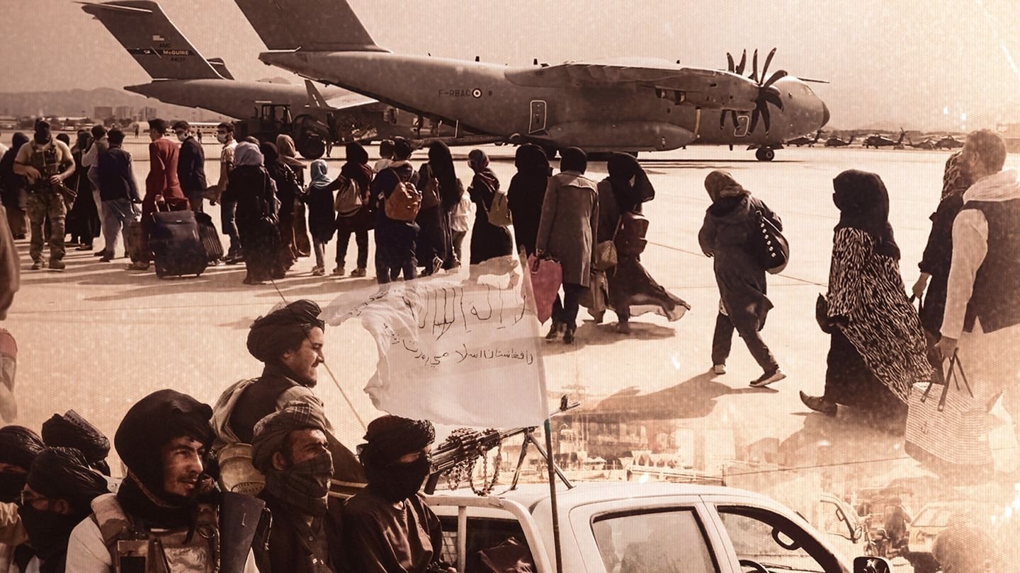 Backdrop for Kabul Chaos