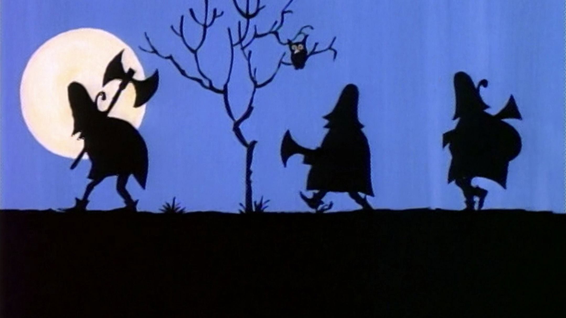 Backdrop for The Three Robbers