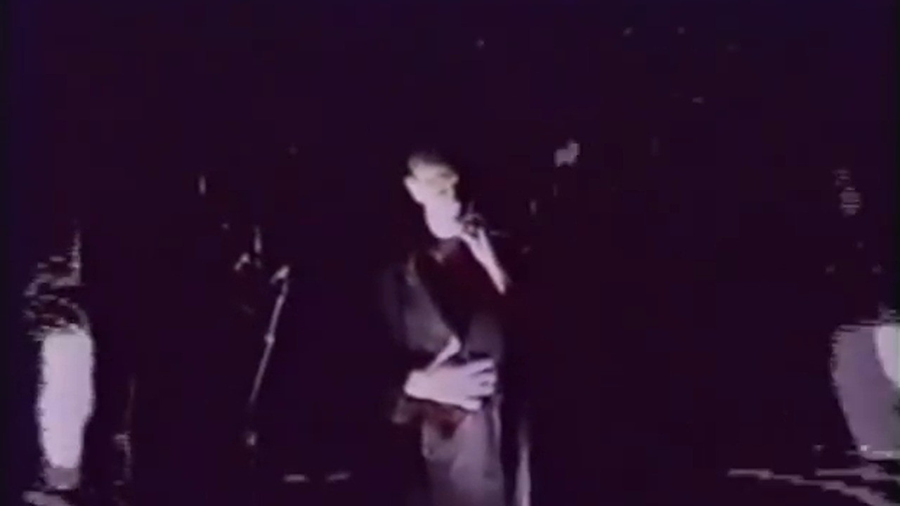 Backdrop for Bauhaus Live, University Of London (1980-10-31)