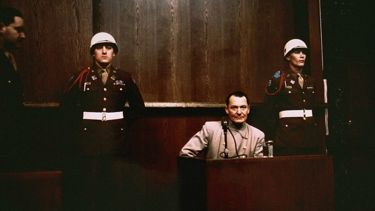 Backdrop for The World's Biggest Murder Trial: Nuremberg