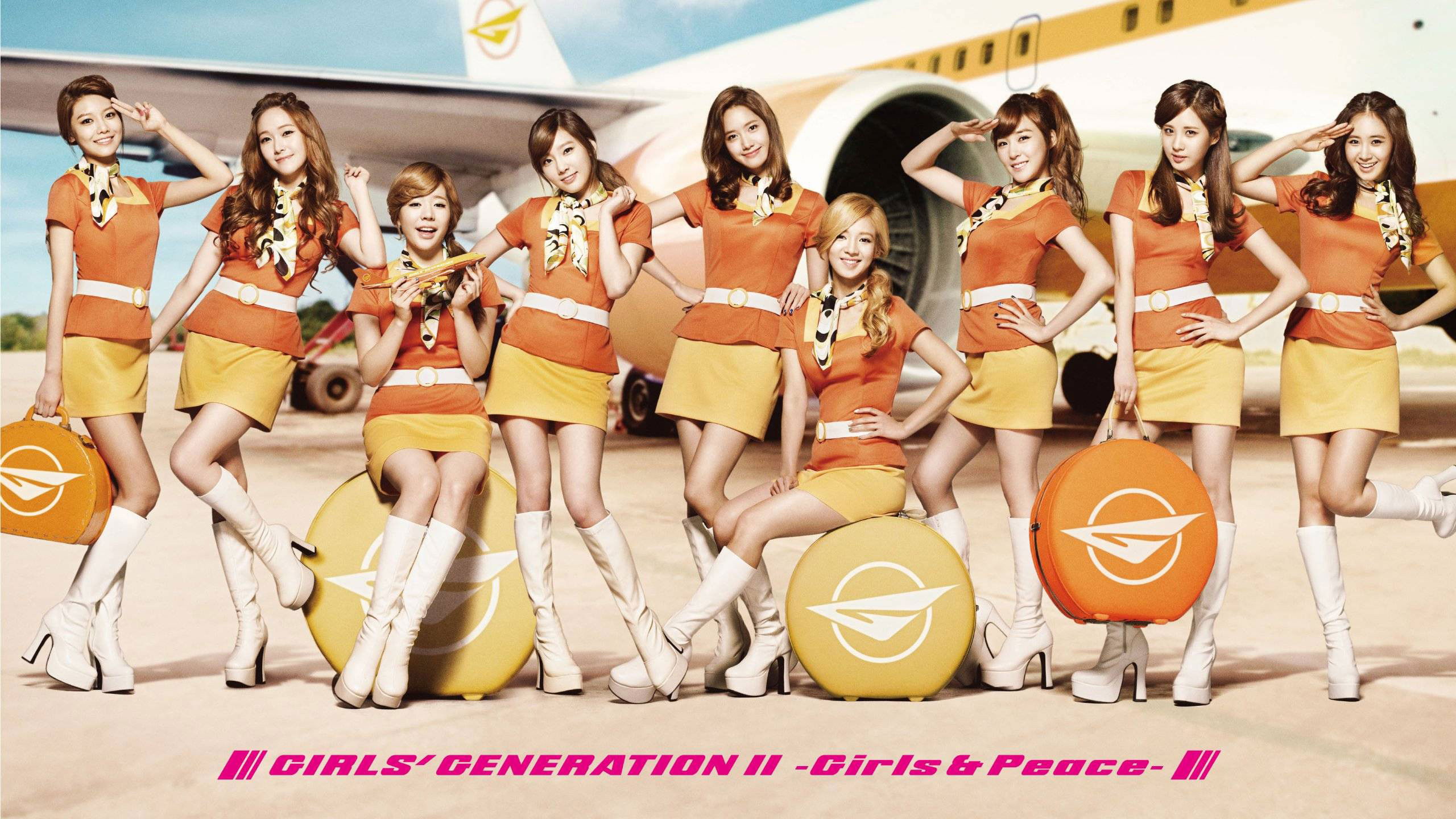 Backdrop for Girls' Generation ~Girls & Peace~ Japan 2nd Tour