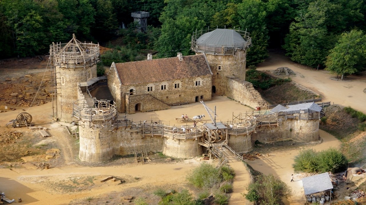 Backdrop for Guedelon II: Rebuilding the Past