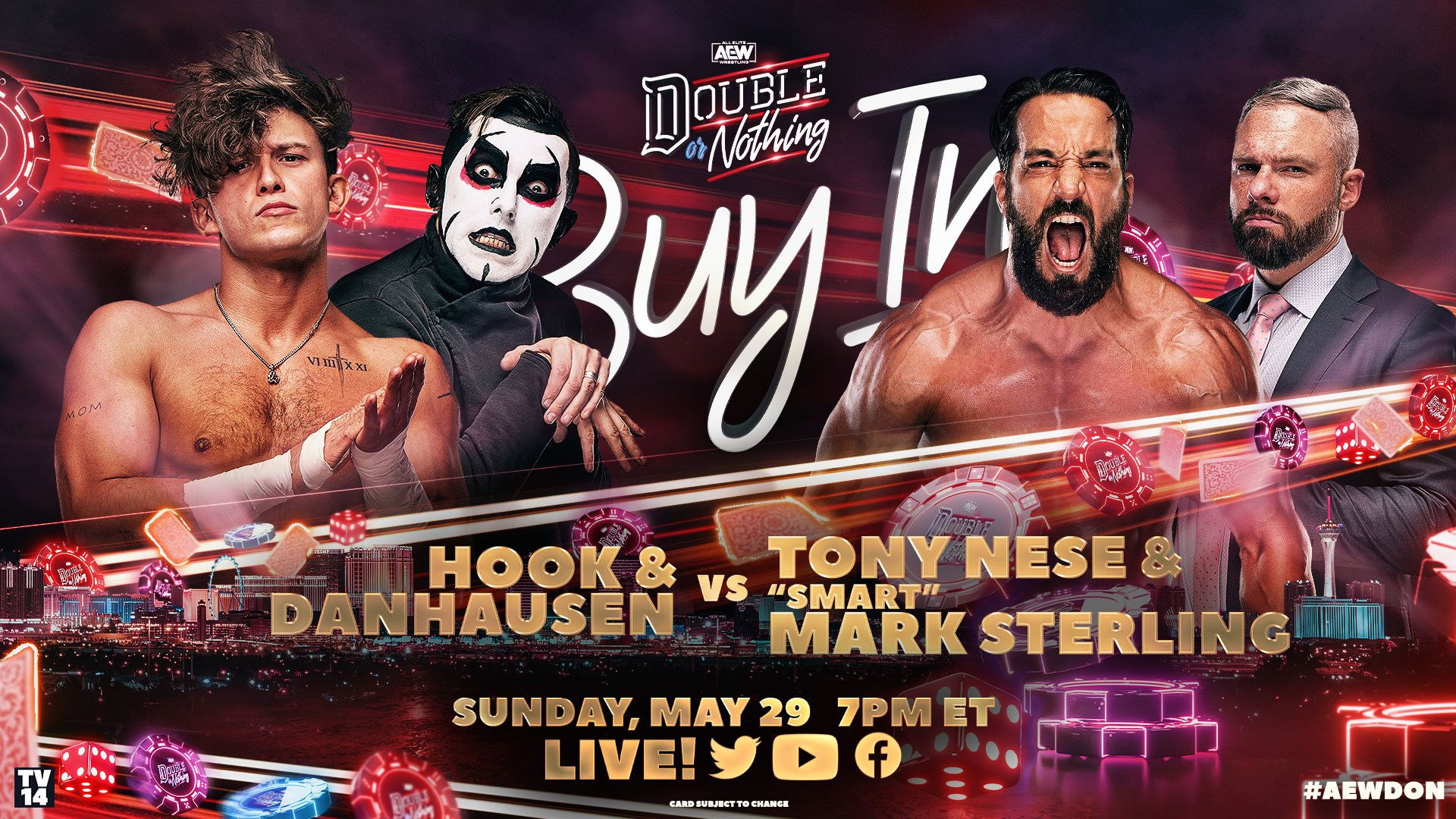 Backdrop for AEW Double or Nothing 2022: The Buy In