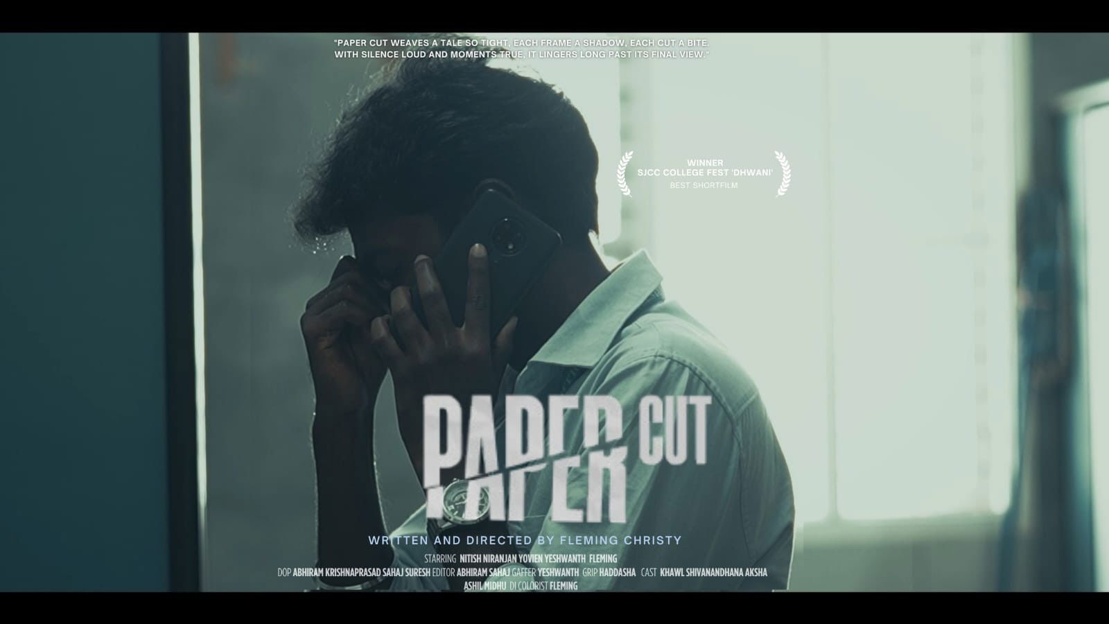 Backdrop for PAPER CUT