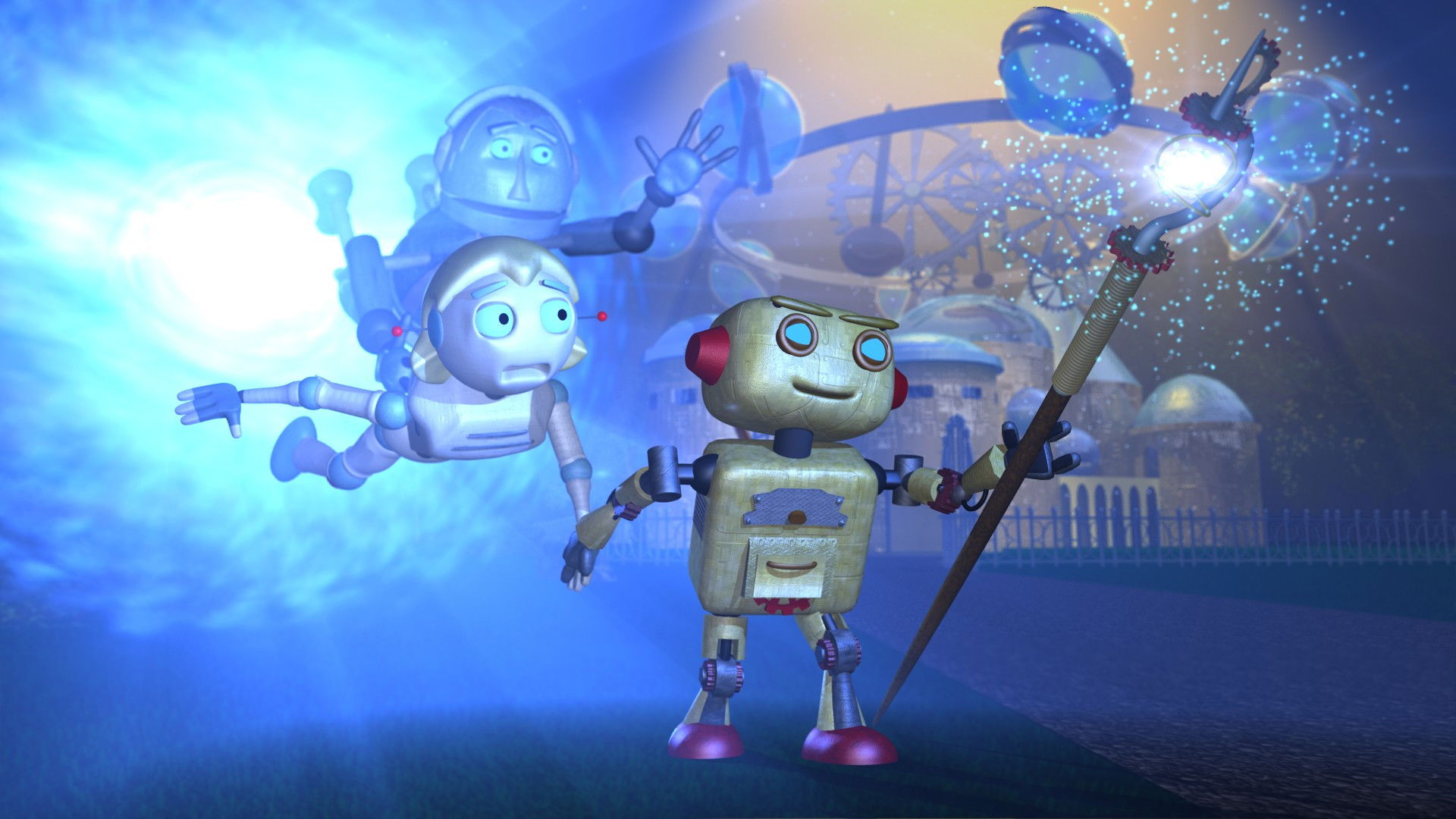 Backdrop for Time Keeper