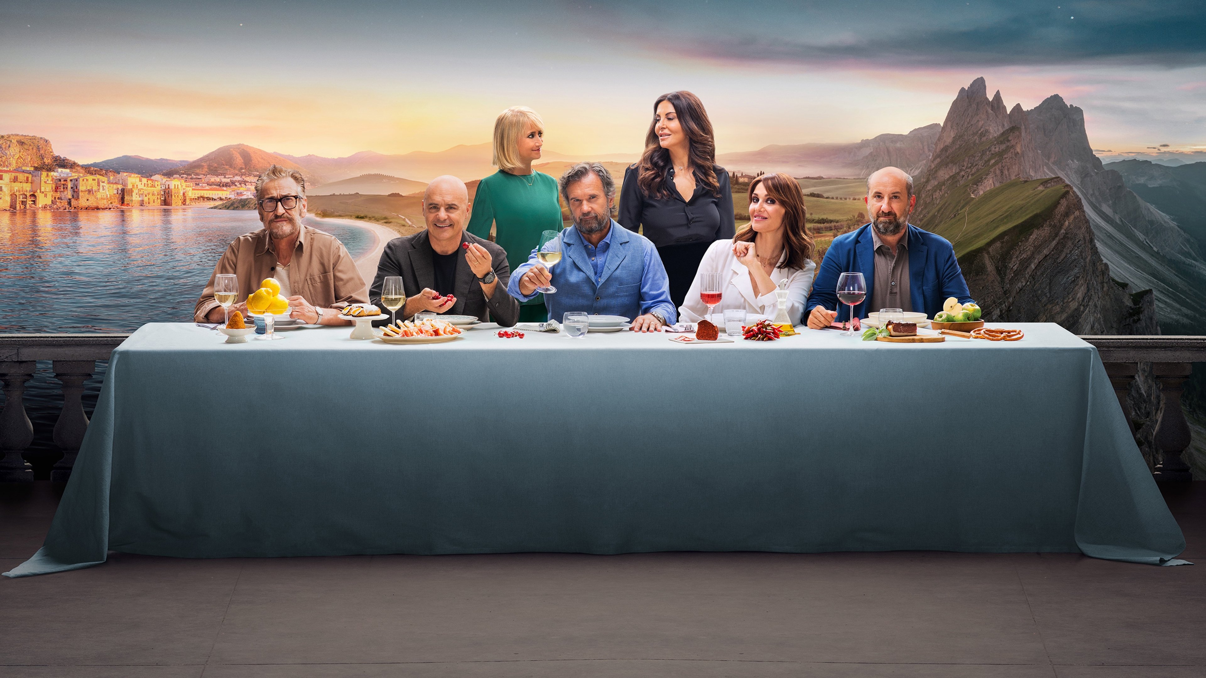 Backdrop for Dinner Club