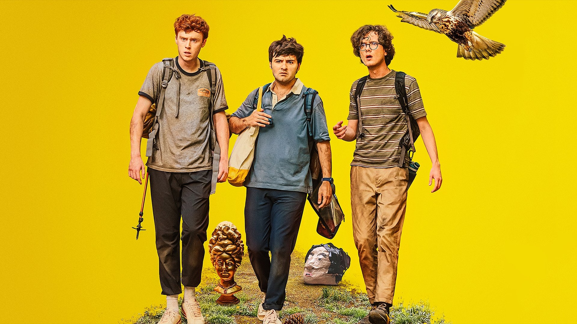 Backdrop for Please Don't Destroy: The Treasure of Foggy Mountain