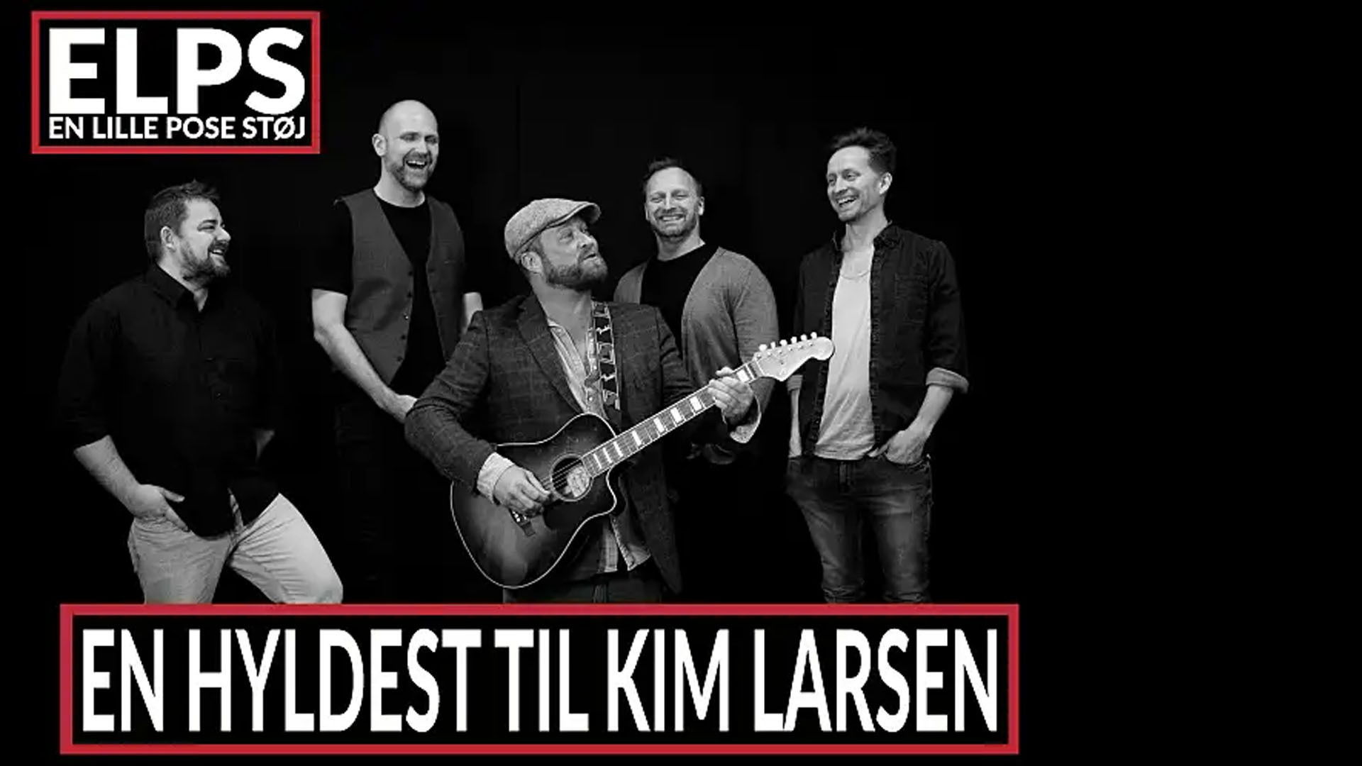 Backdrop for Kim Larsen & Kjukken: En lille pose støj