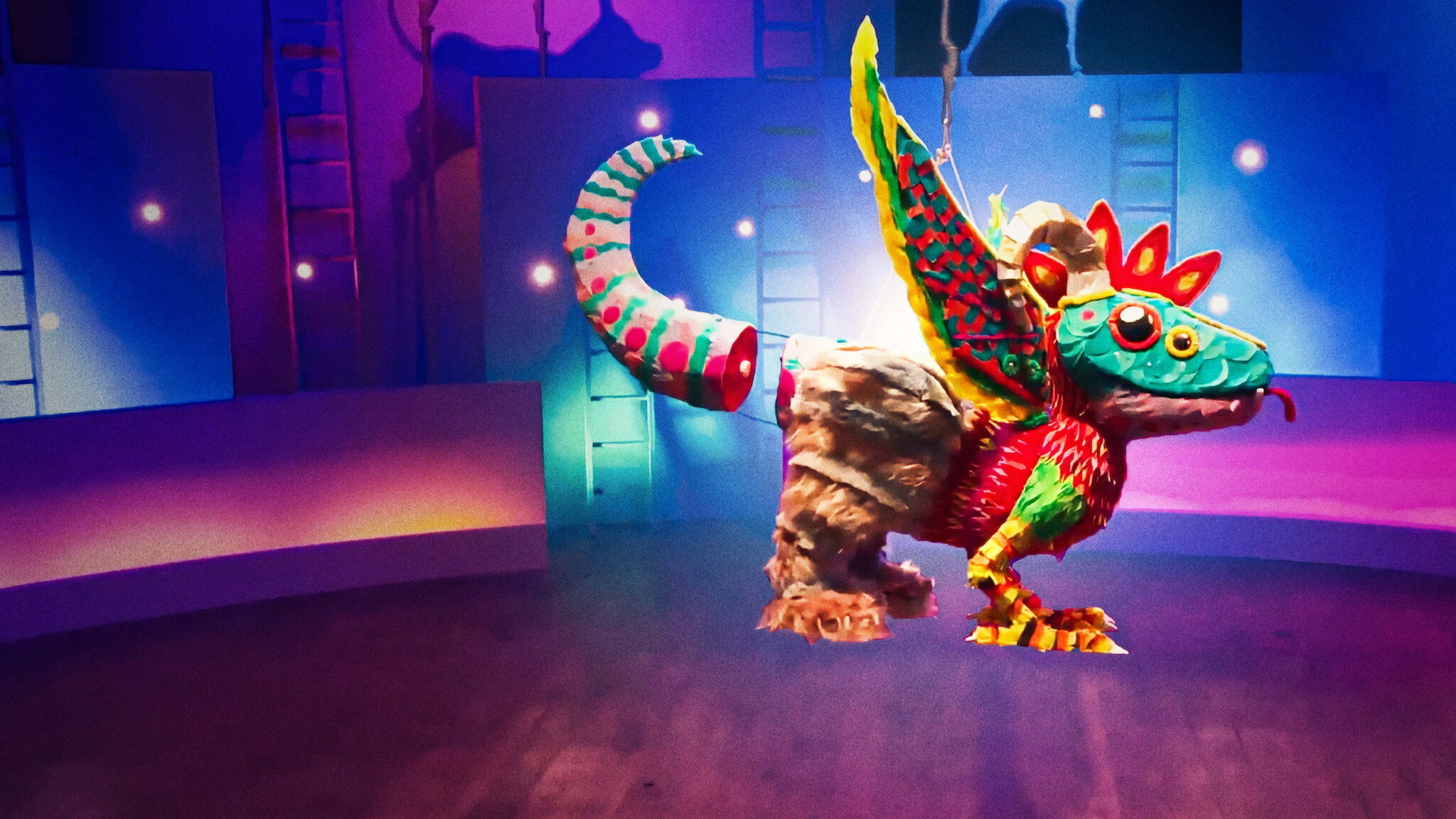 Backdrop for Piñata Masters!