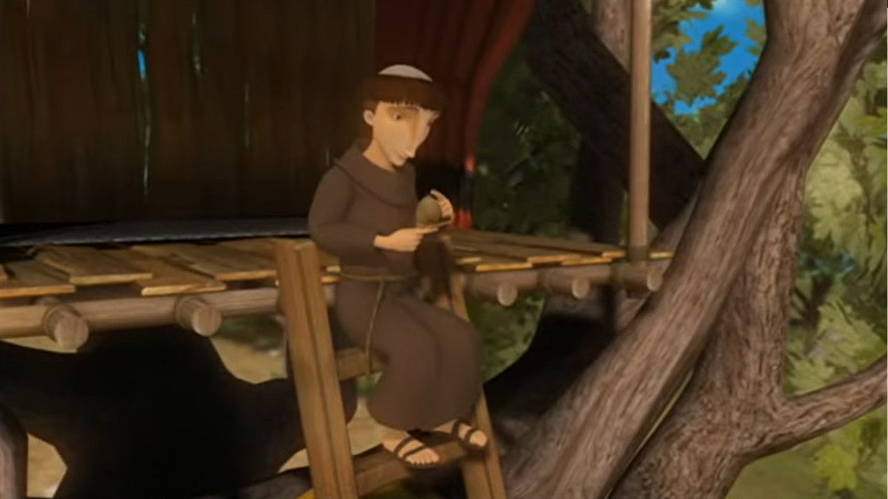 Backdrop for Saint Anthony