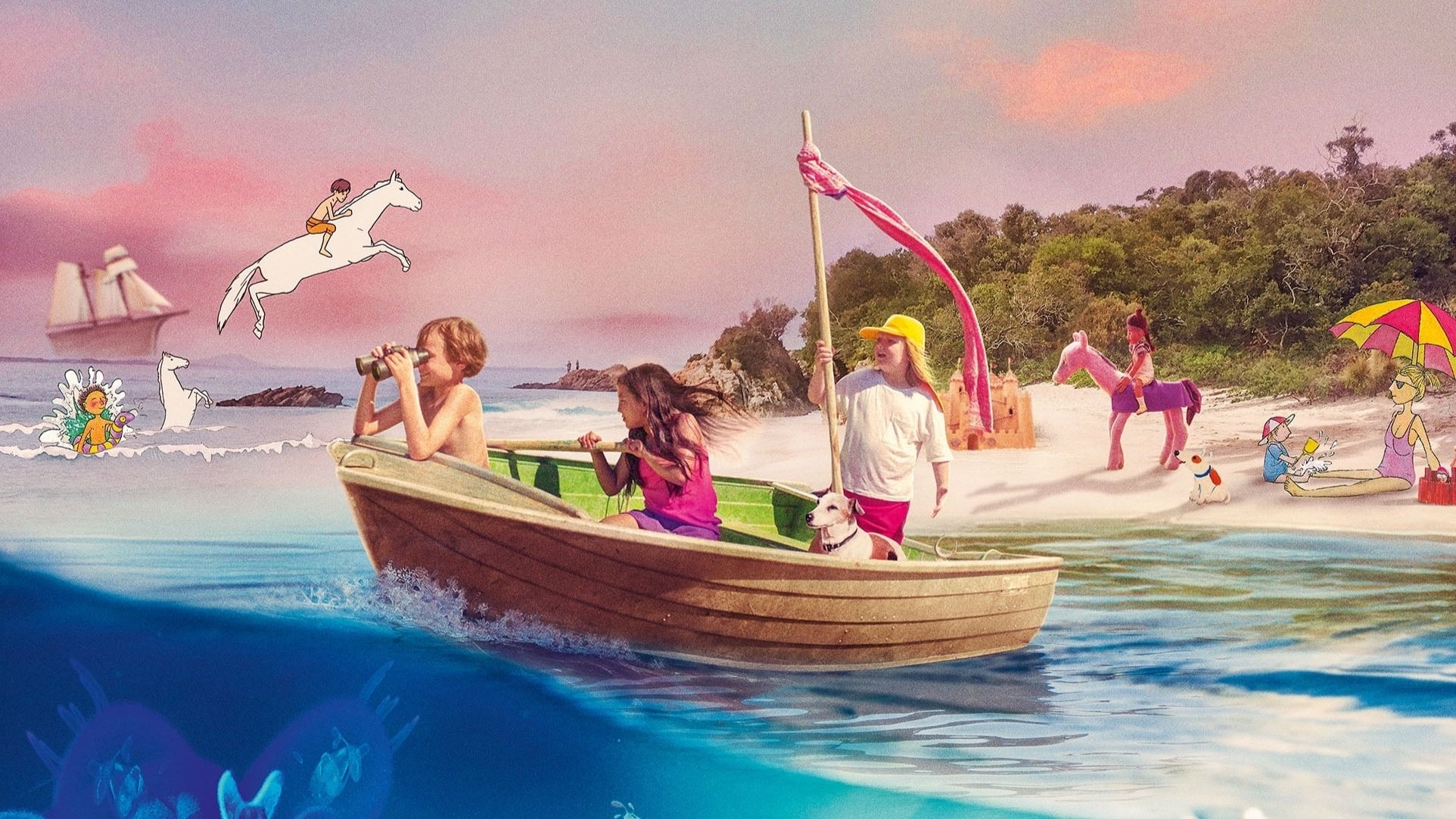 Backdrop for Magic Beach