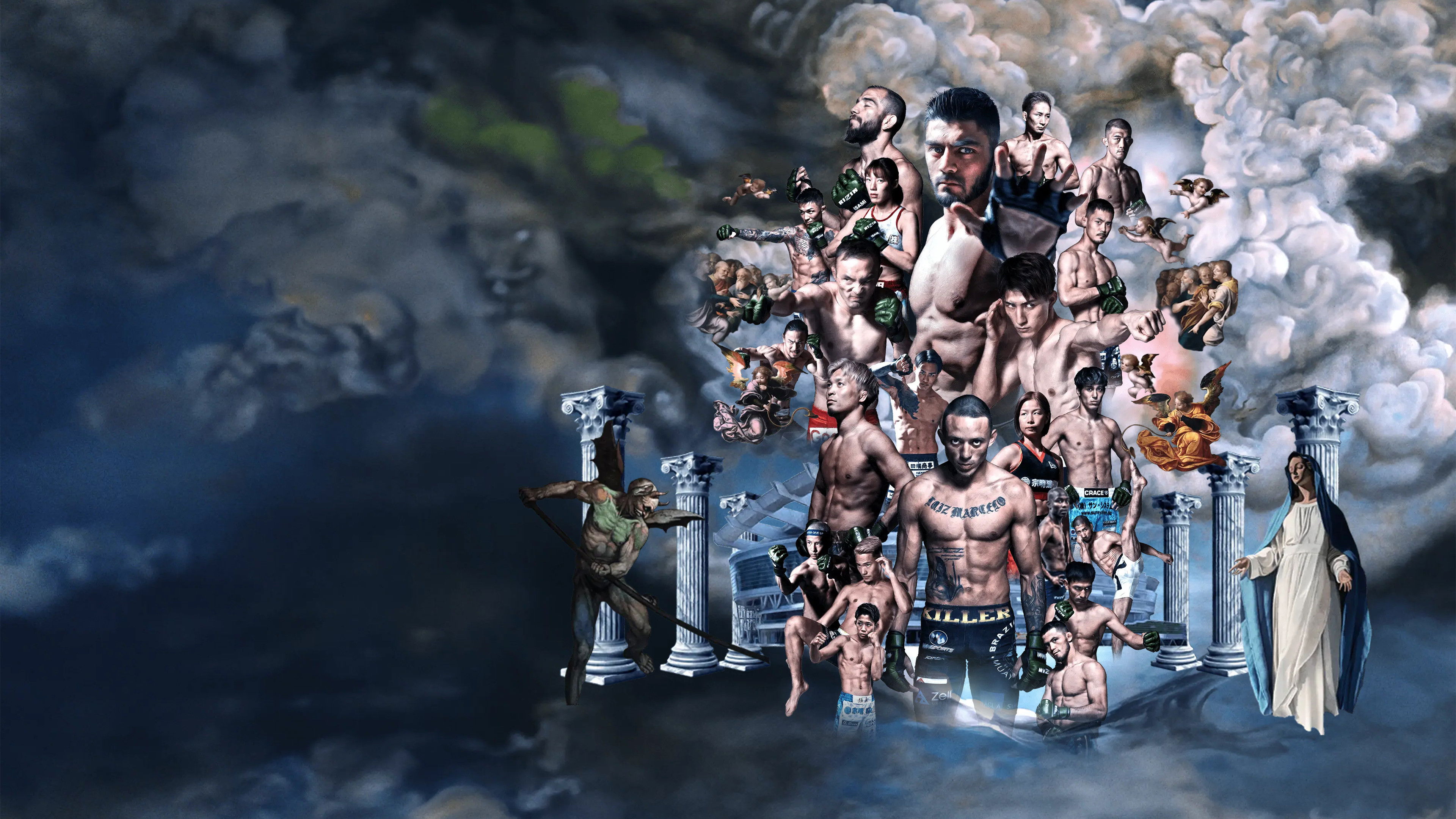 Backdrop for RIZIN 48