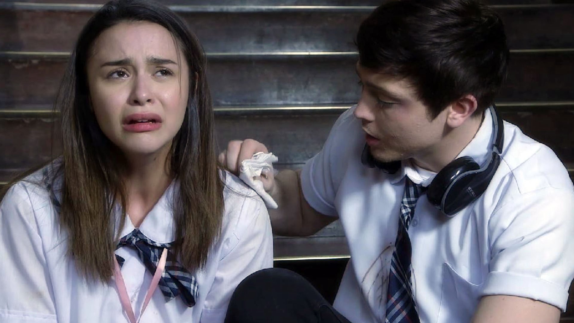 Backdrop for Class 3-C Has A Secret