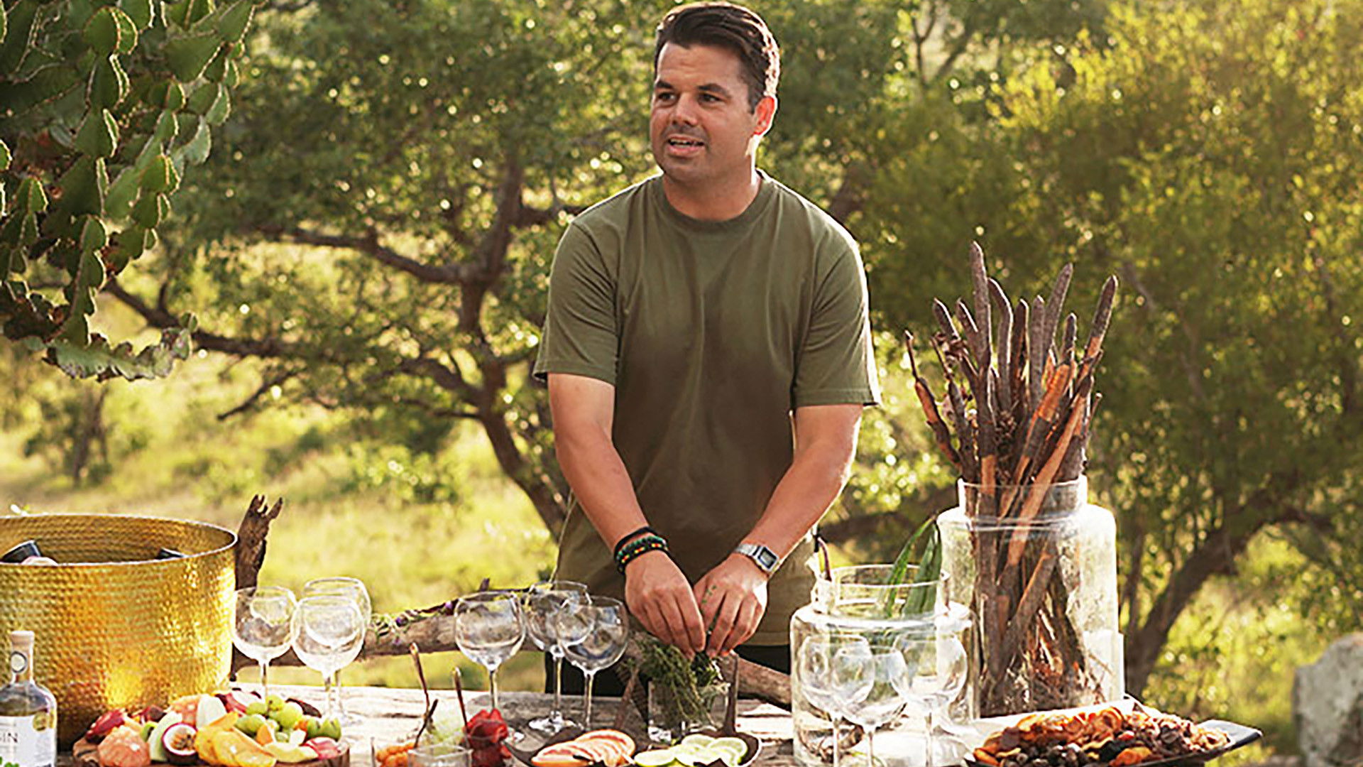 Backdrop for Food Trail: South Africa