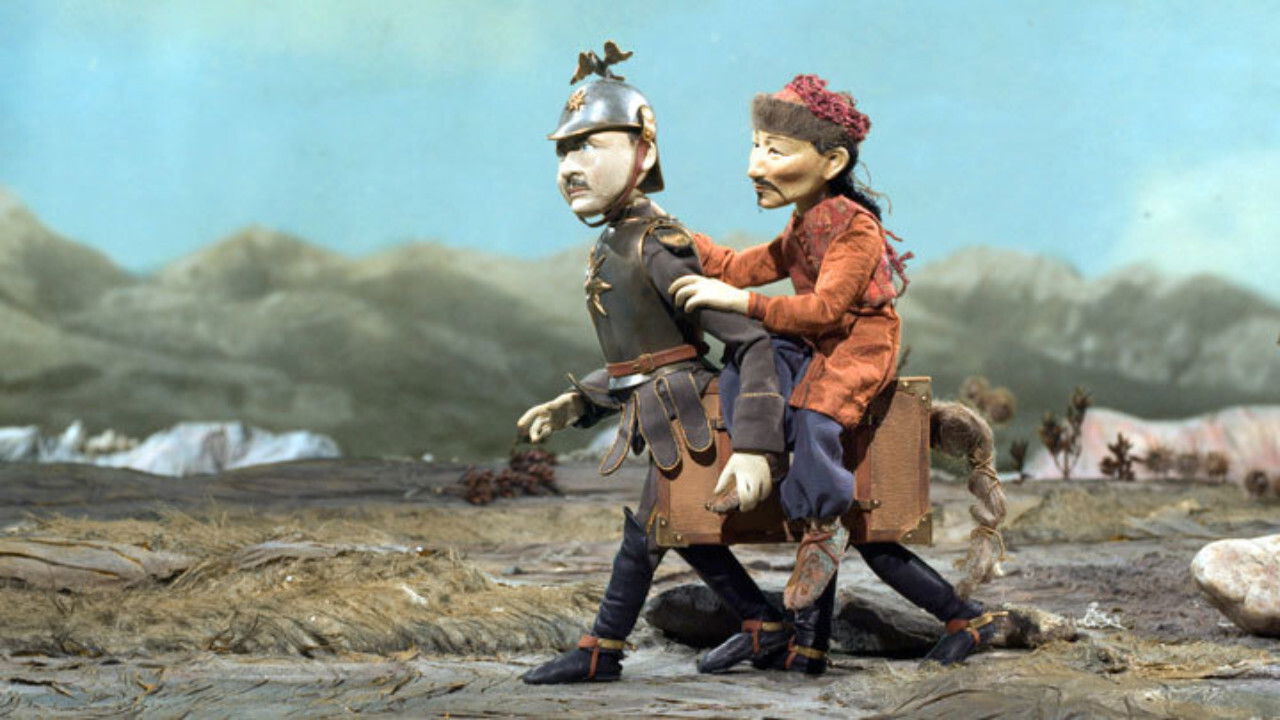 Backdrop for The Butterfly from Ural