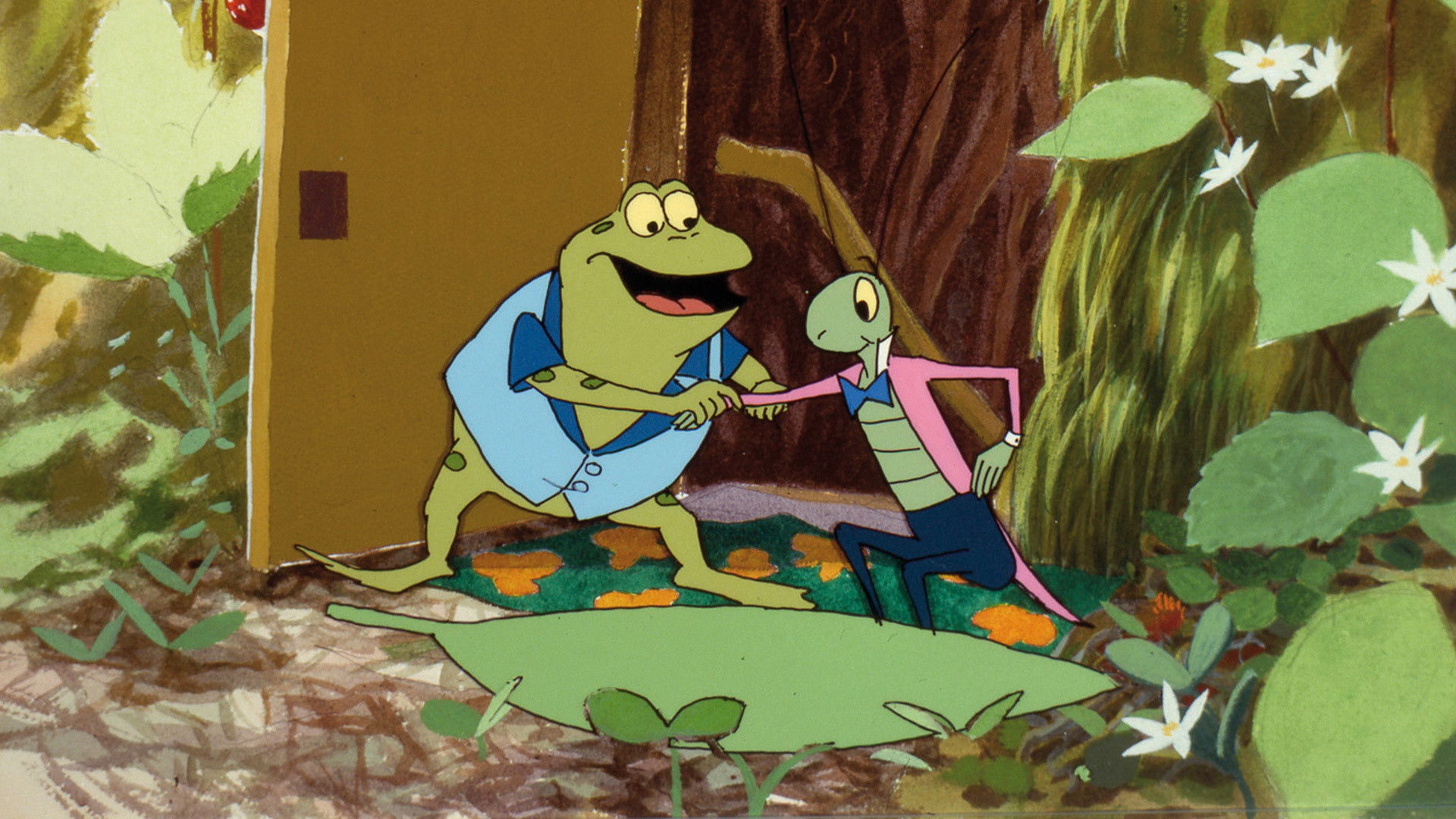 Backdrop for Kalle Stropp och Grodan Boll