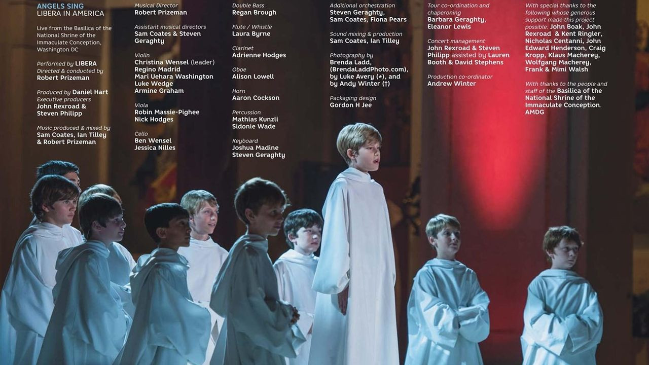 Backdrop for Angels Sing: Libera in America