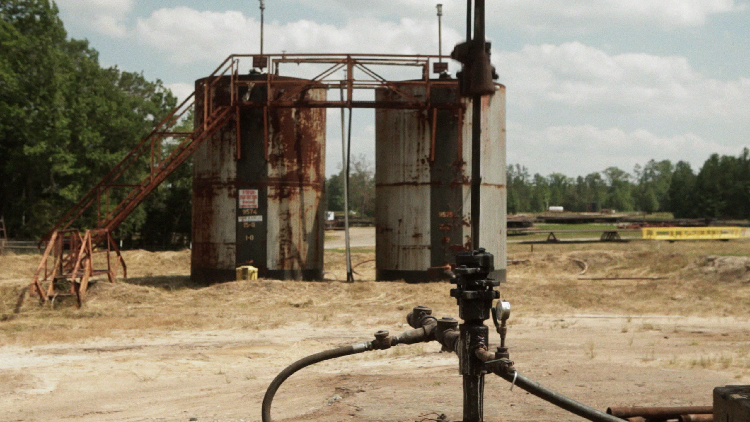 Backdrop for Oil Man