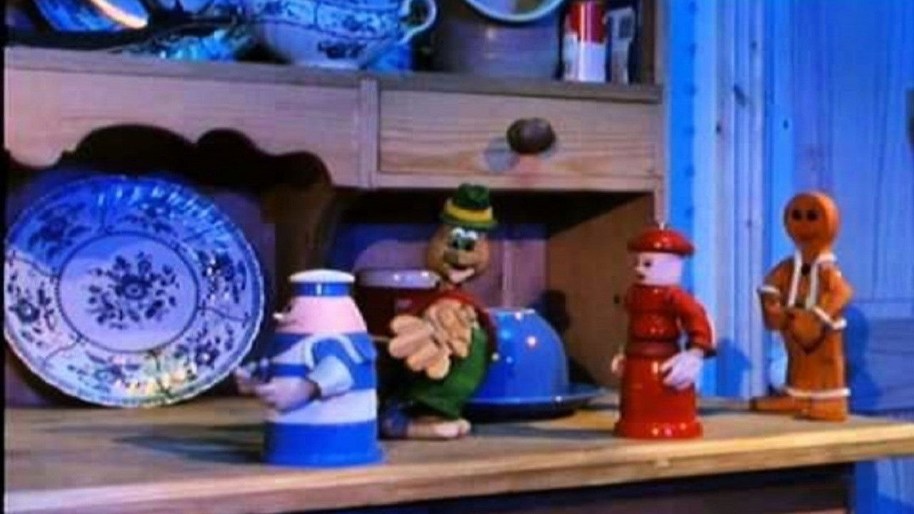 Backdrop for The Gingerbread Man