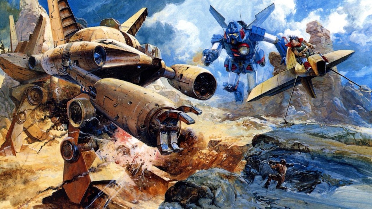 Backdrop for Combat Mecha Xabungle