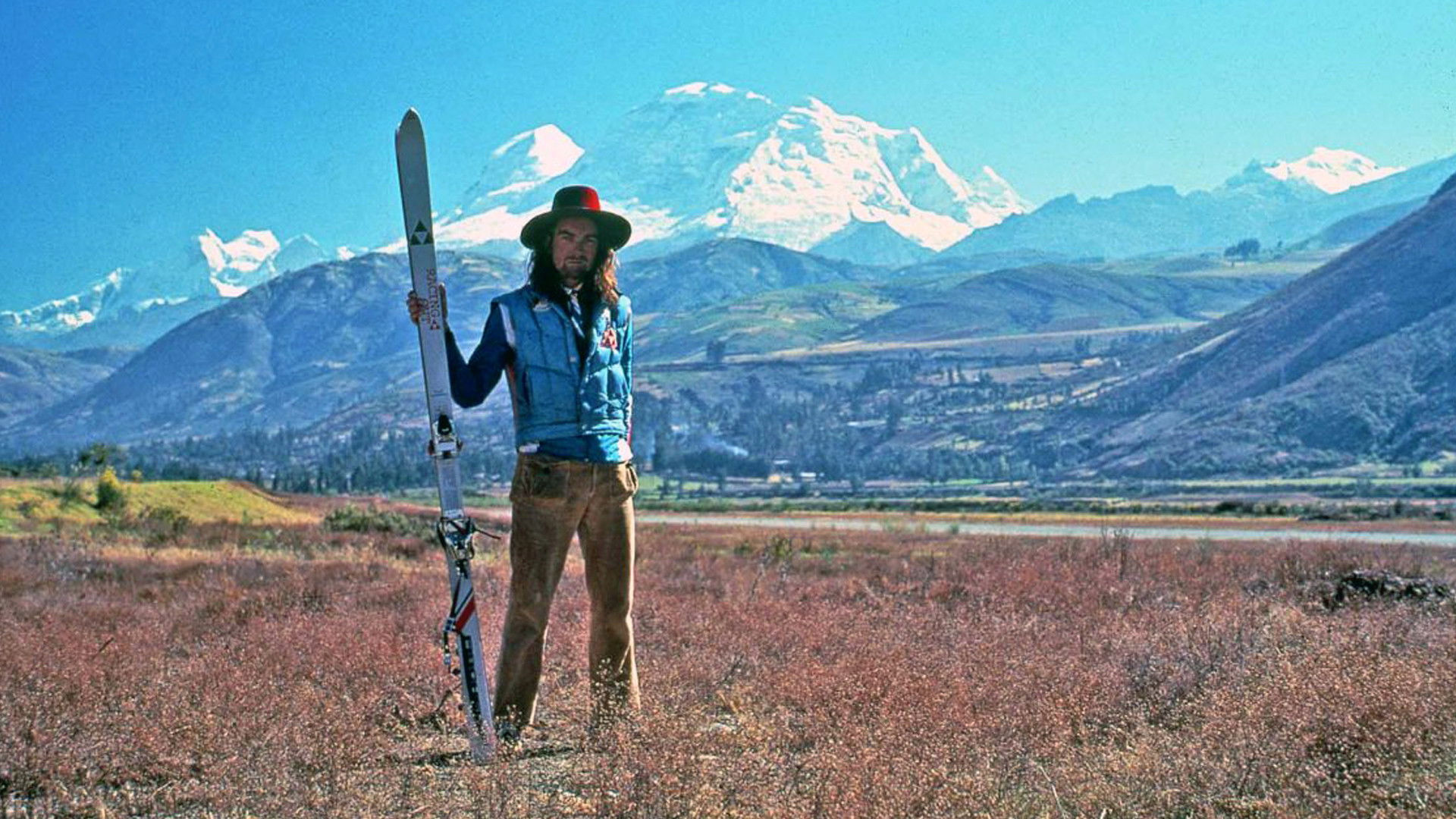 Backdrop for Ski Peru!