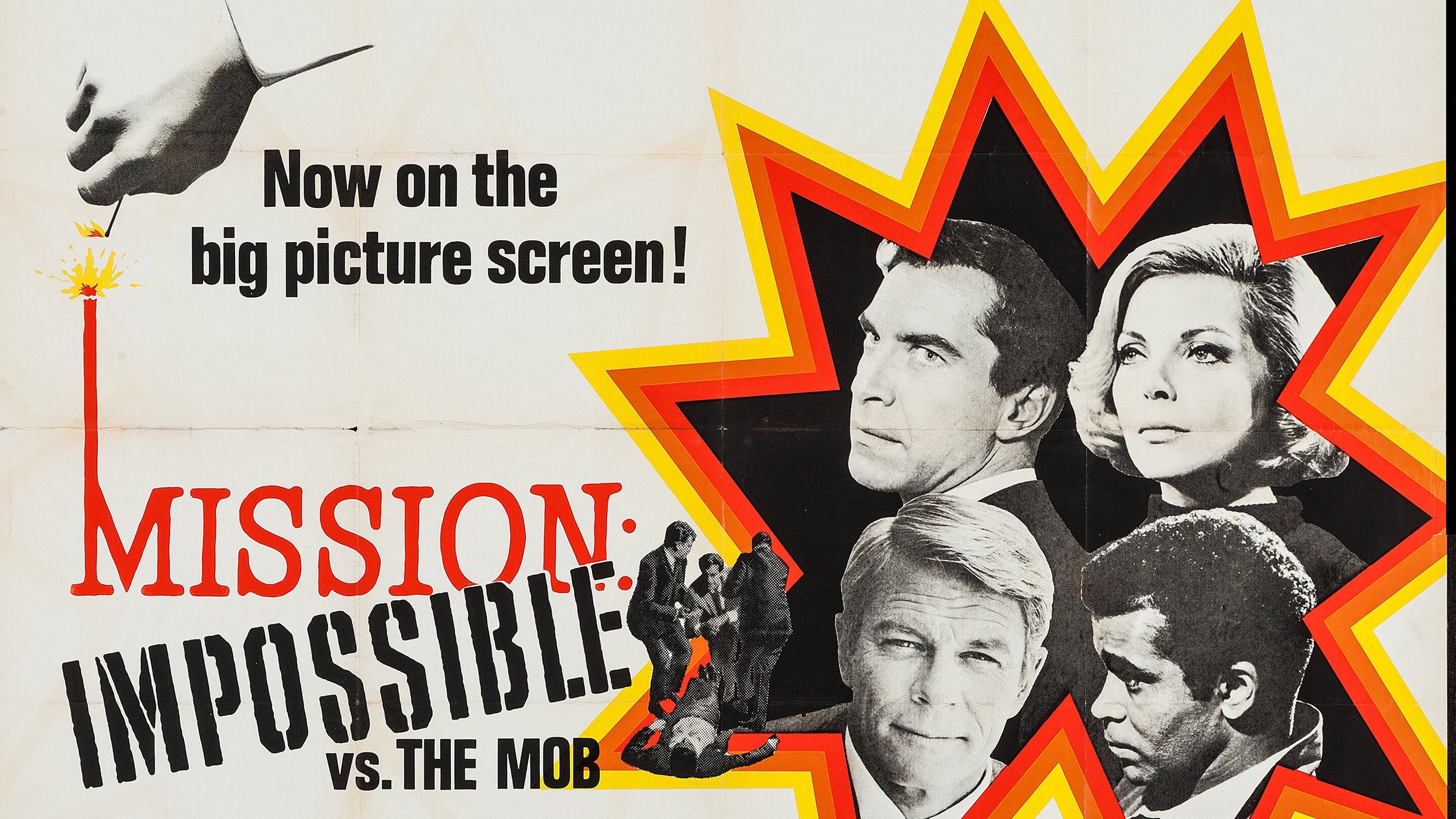 Backdrop for Mission: Impossible vs. the Mob