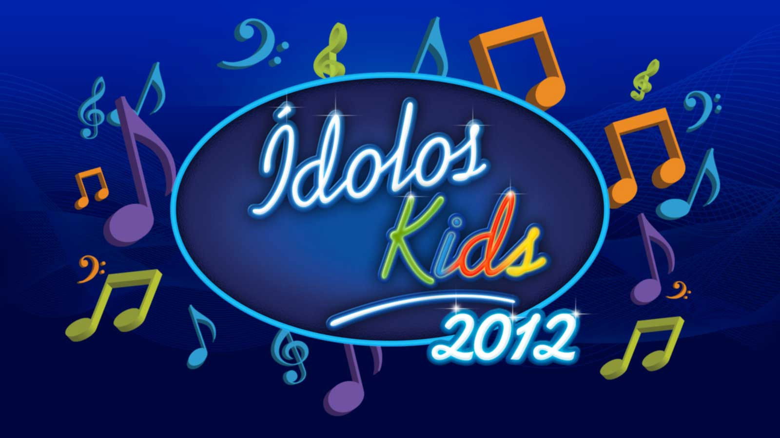 Backdrop for Ídolos Kids