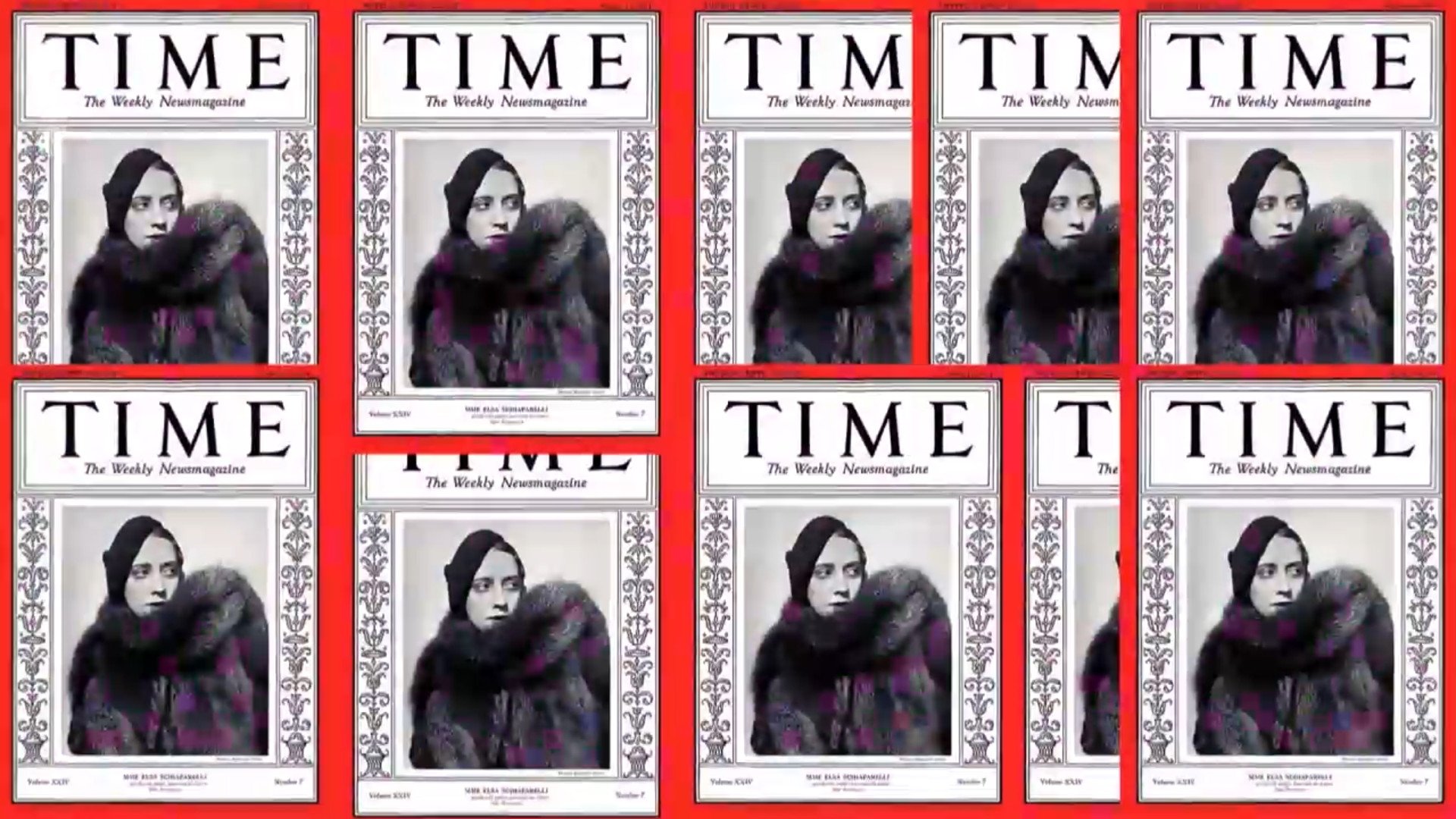 Backdrop for Elsa Schiaparelli - Mode ist Kunst