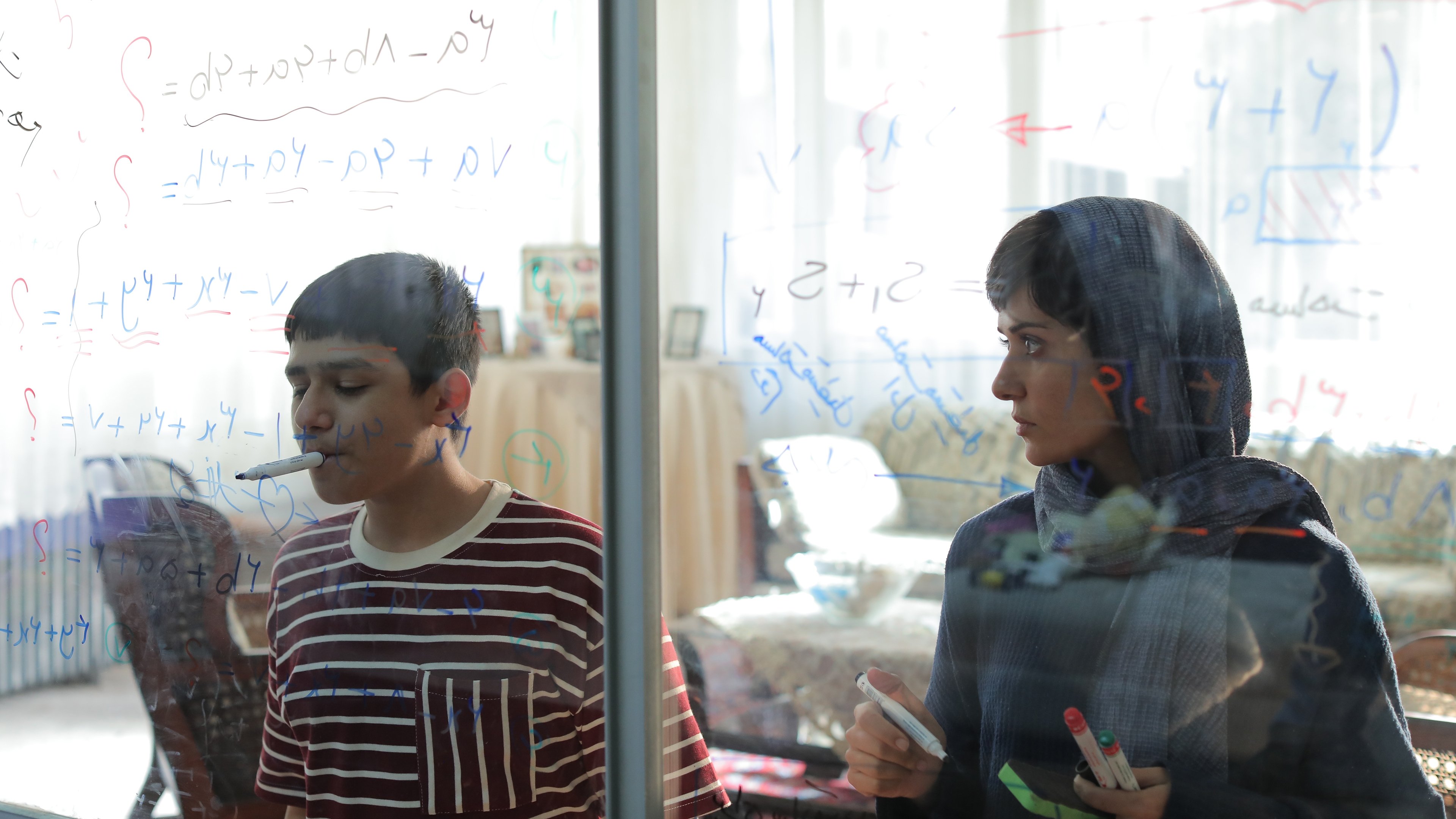 Backdrop for Woman and Child