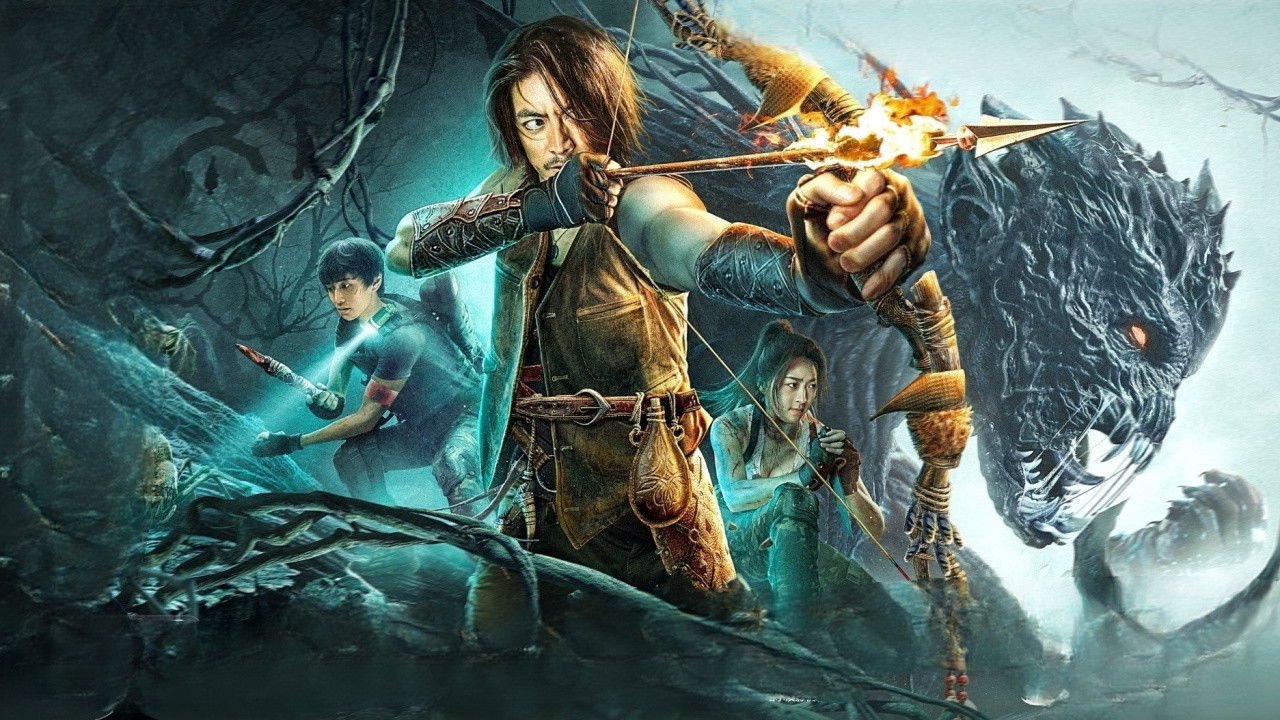 Backdrop for Island Hunter