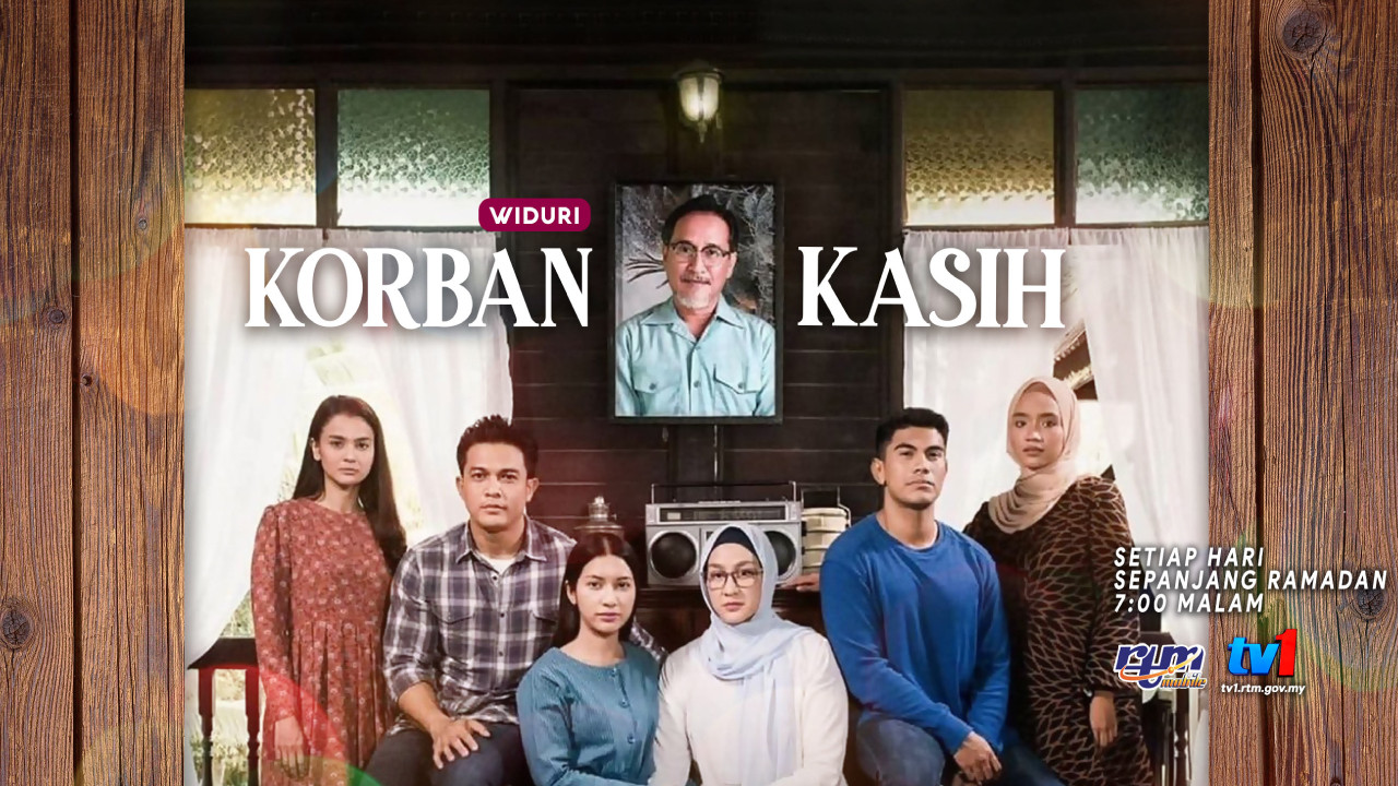 Backdrop for Korban Kasih