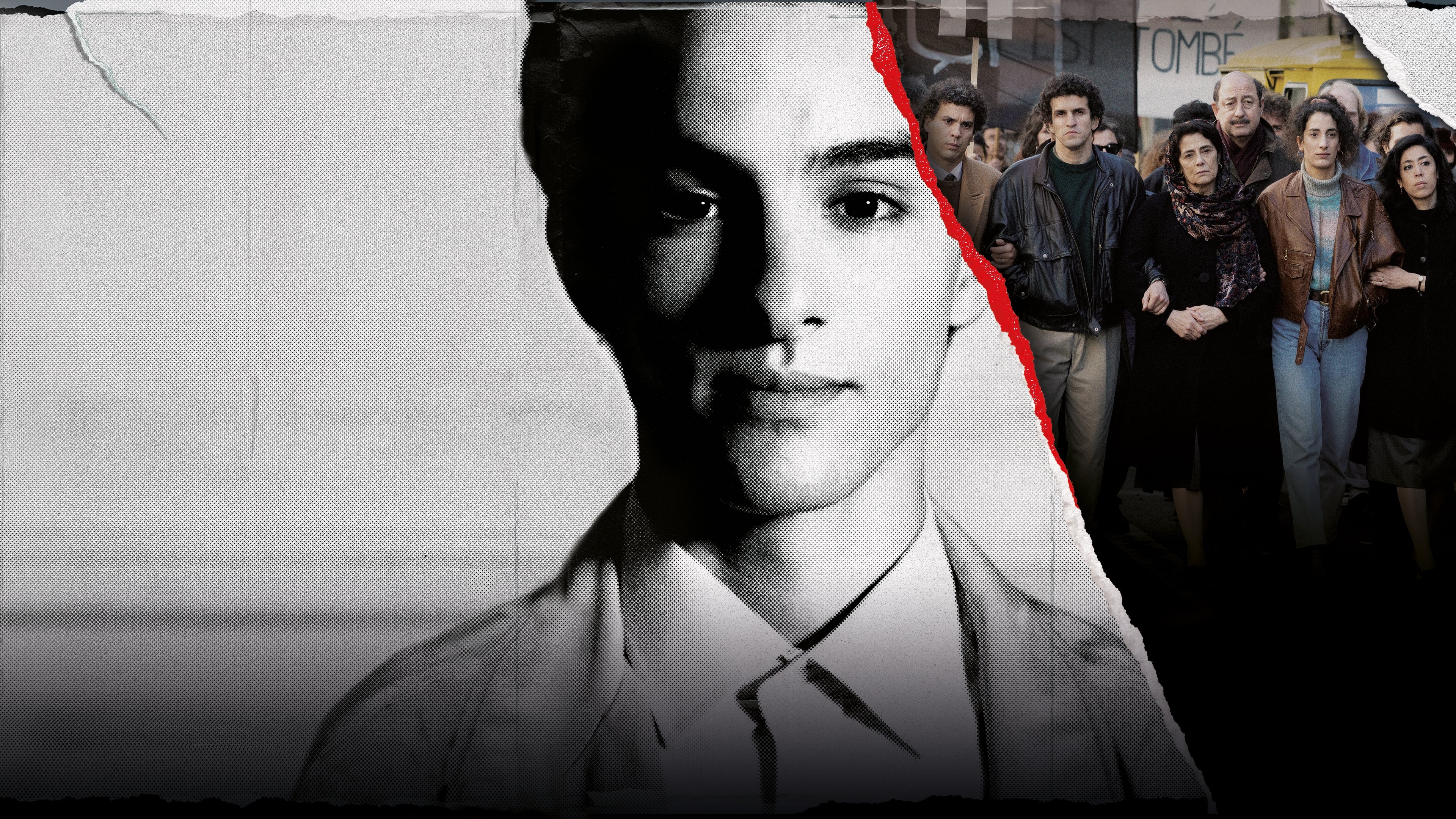 Backdrop for Oussekine