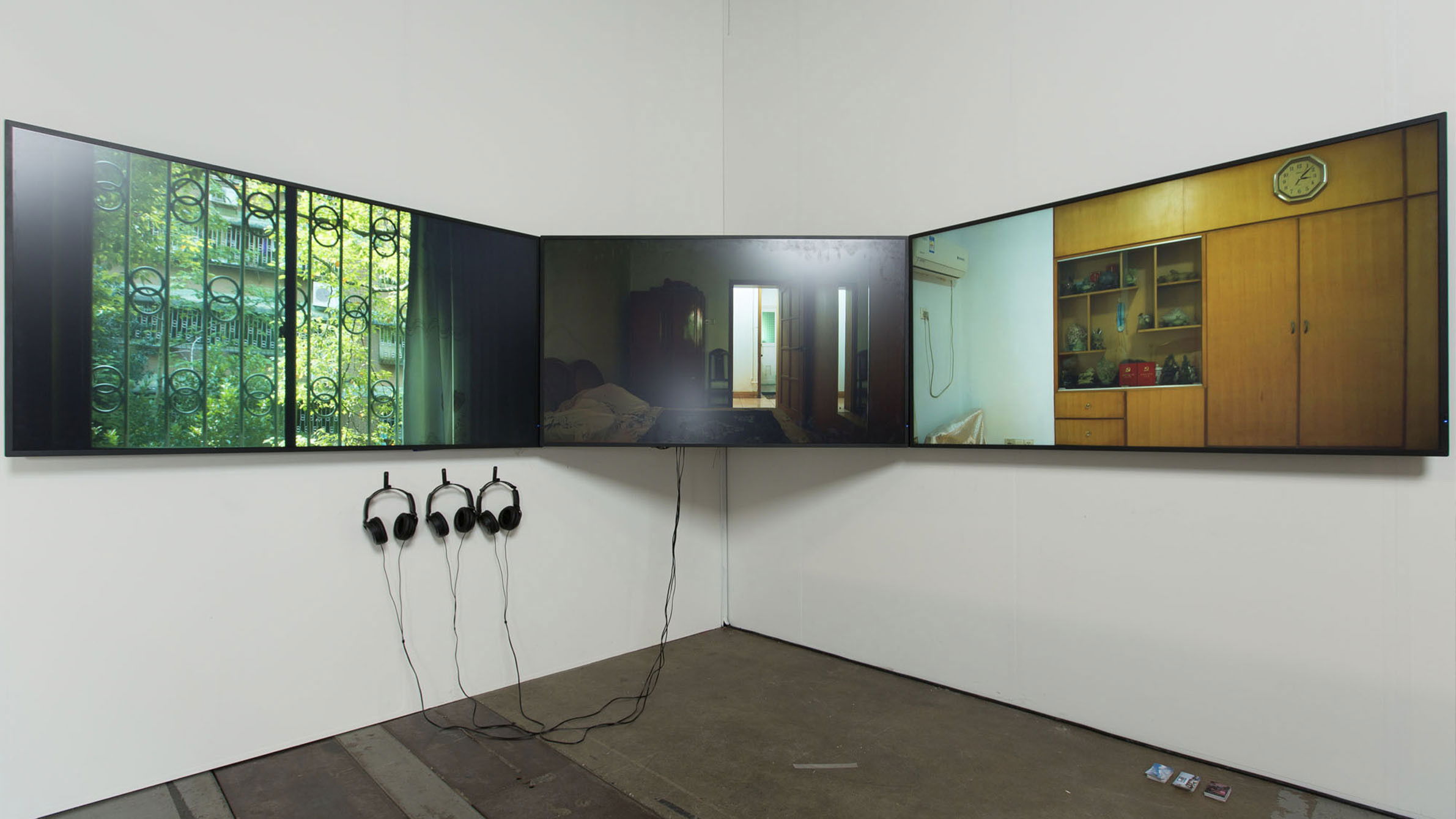 Backdrop for Flowers bloom prosperity, Clouds float with time