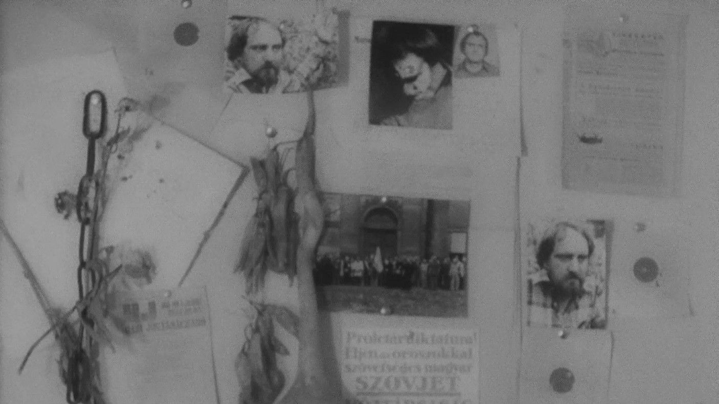 Backdrop for In memoriam Hajnóczy Péter