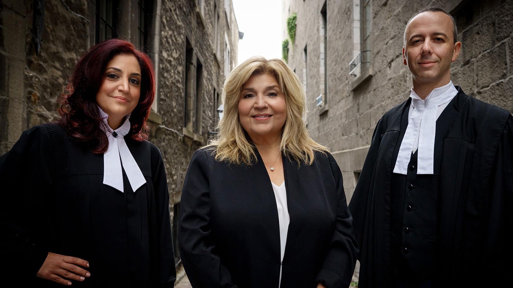 Backdrop for Projet Innocence Québec