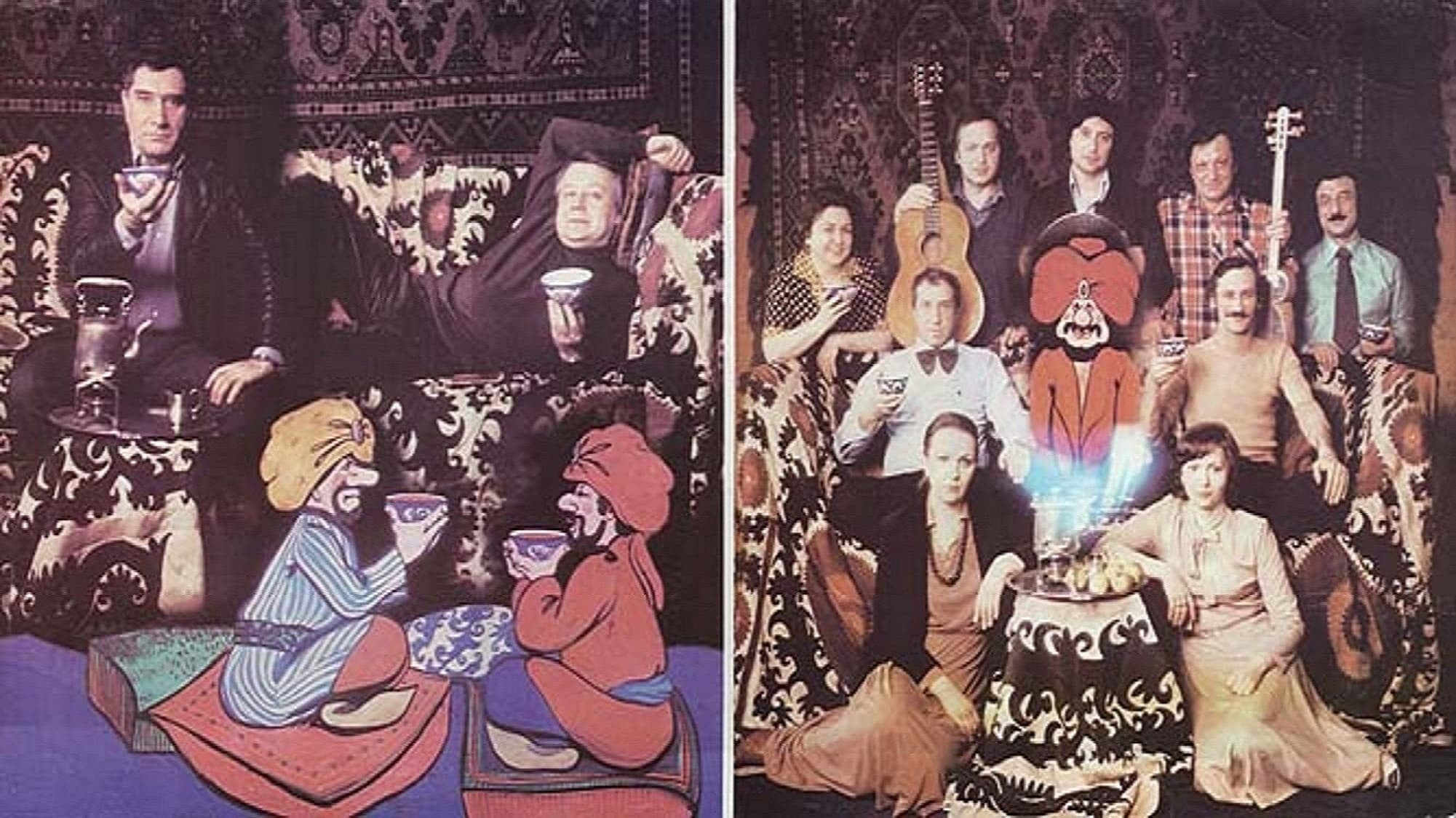 Backdrop for Ali Baba and the Forty Thieves