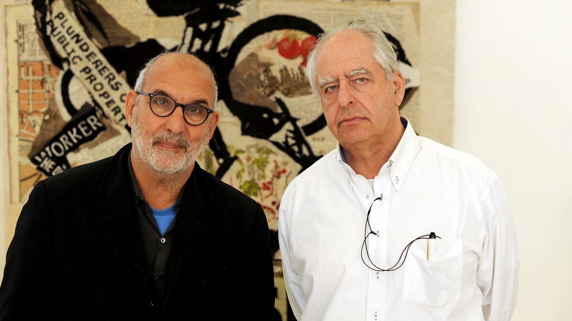 Backdrop for The Triumphs and Laments of William Kentridge