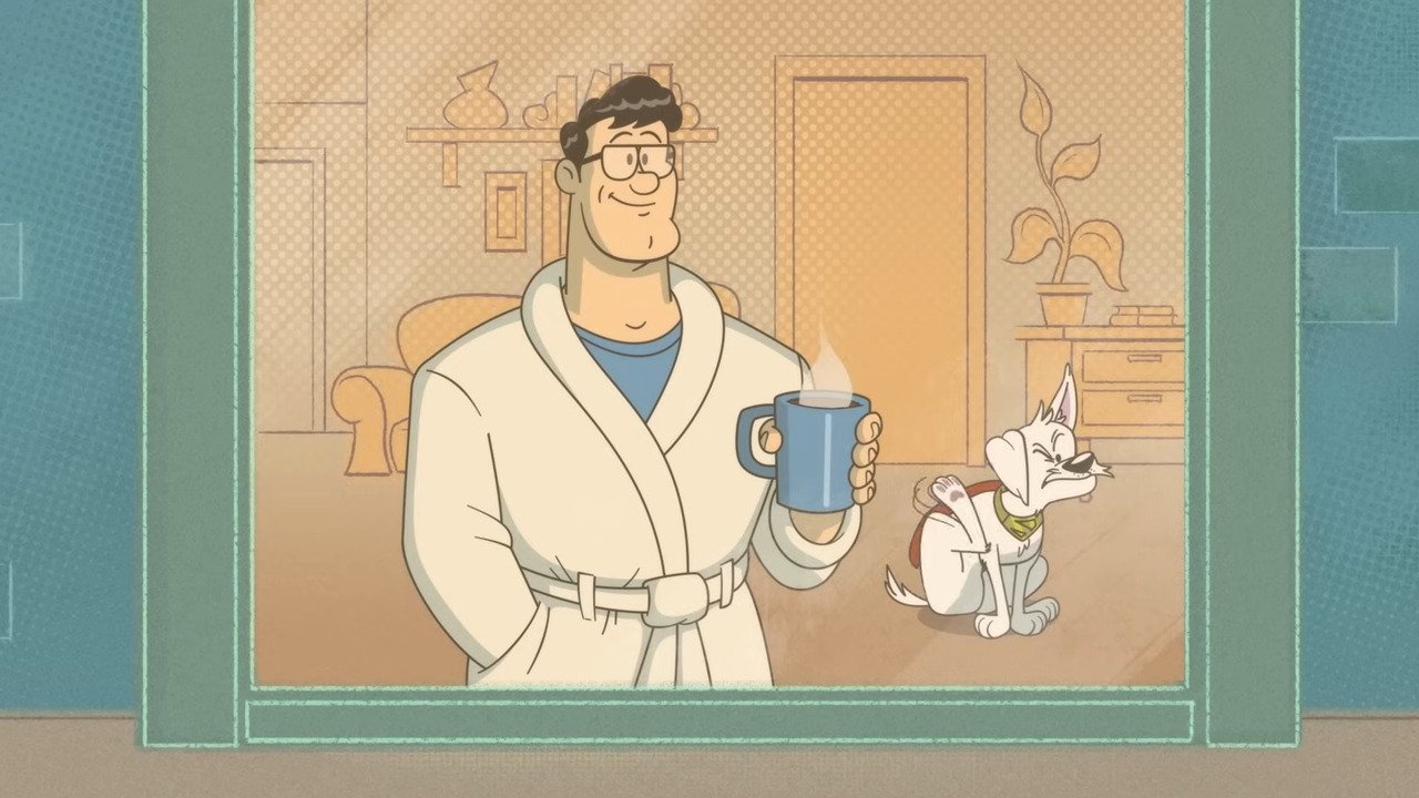 Backdrop for Krypto Saves the Day!: School Bus Scuffle