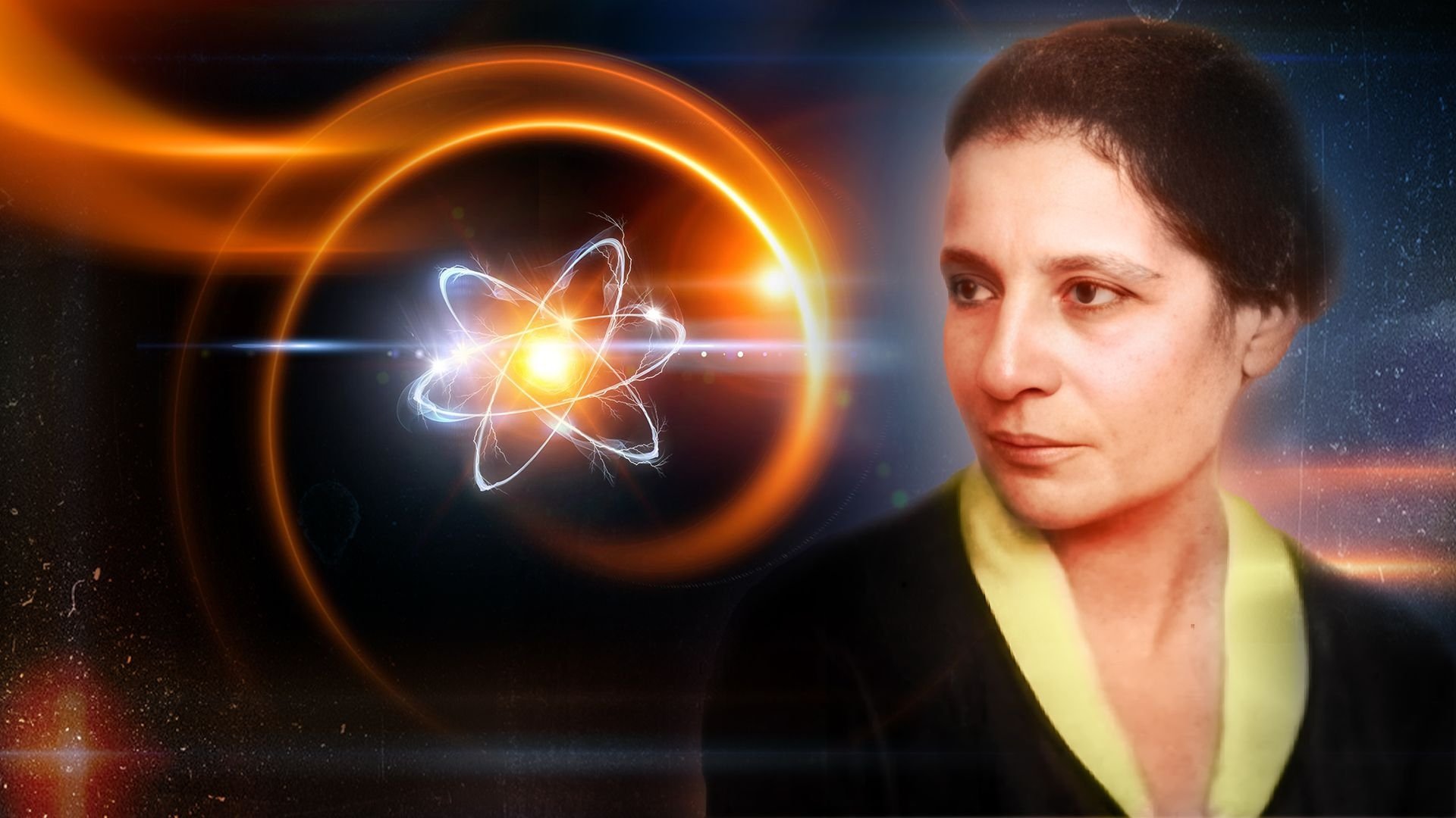 Backdrop for Lise Meitner: The Mother of the Atom Bomb