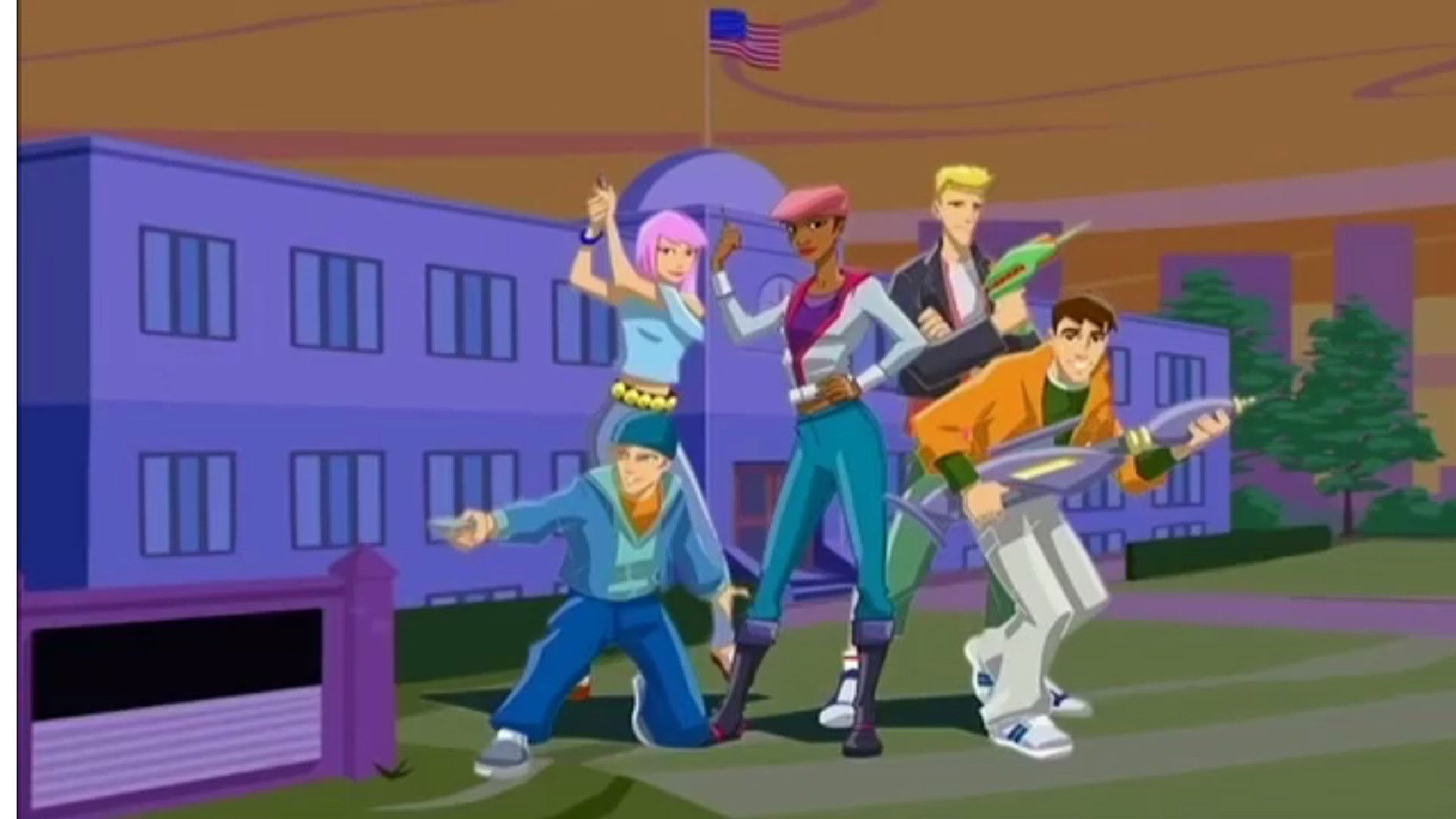 Backdrop for Dork Hunters From Outer Space