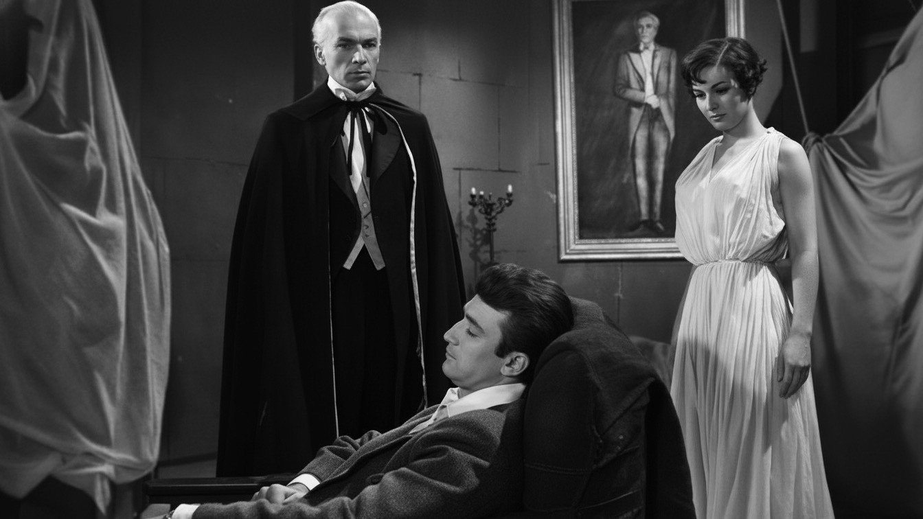 Backdrop for Dracula in Istanbul