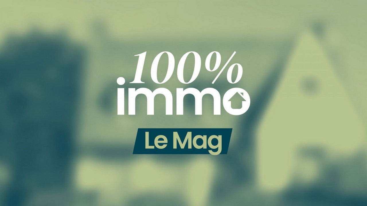 Backdrop for 100% Immo, Le mag