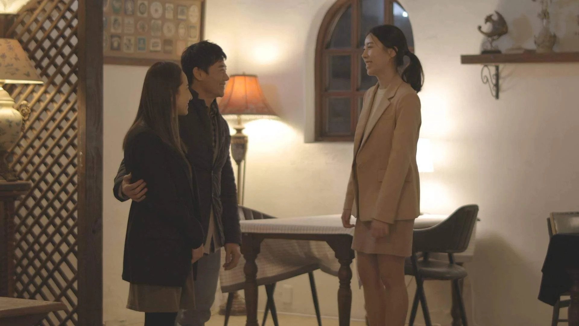 Backdrop for Washing Woman