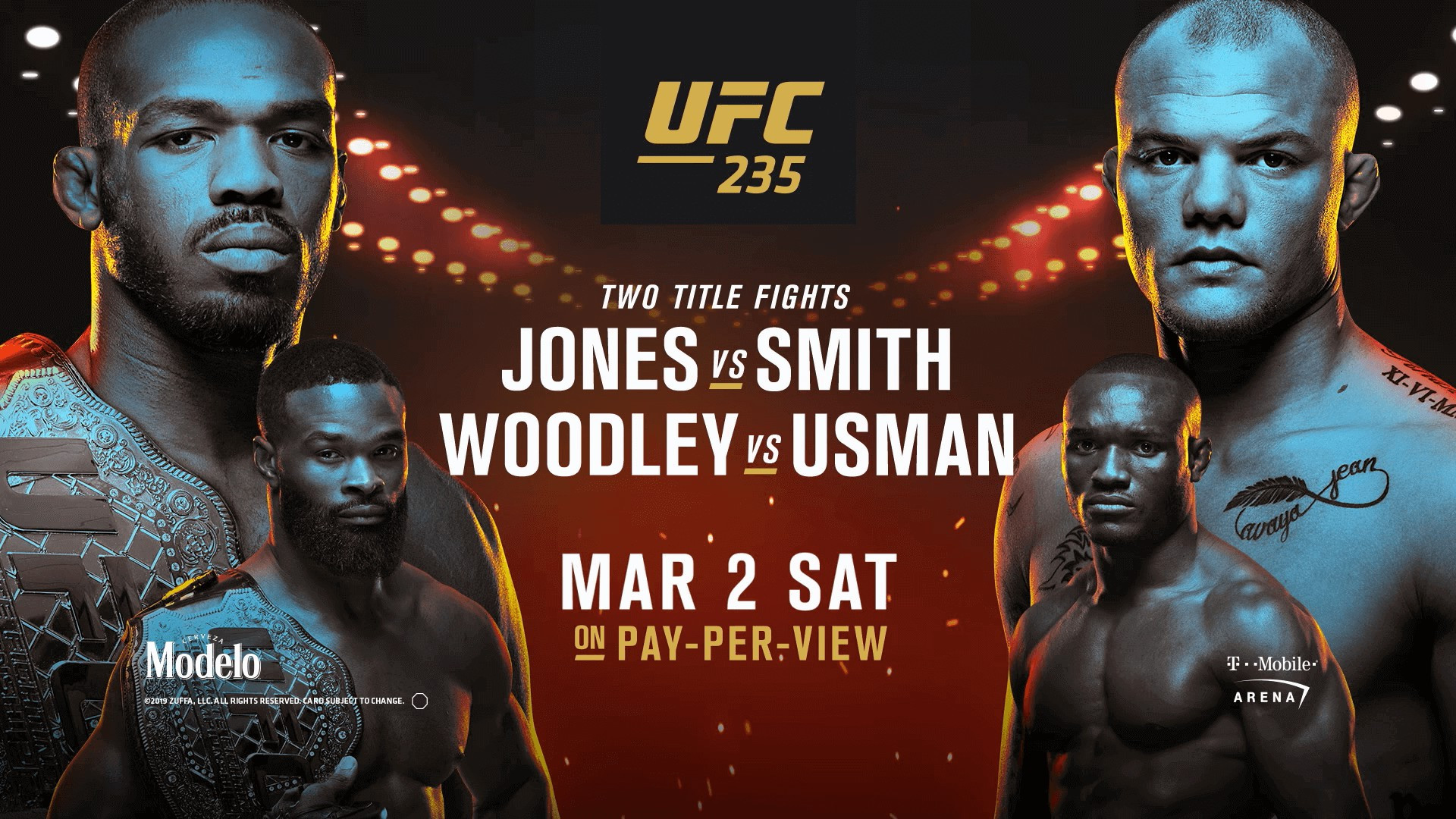 Backdrop for UFC 235: Jones vs. Smith